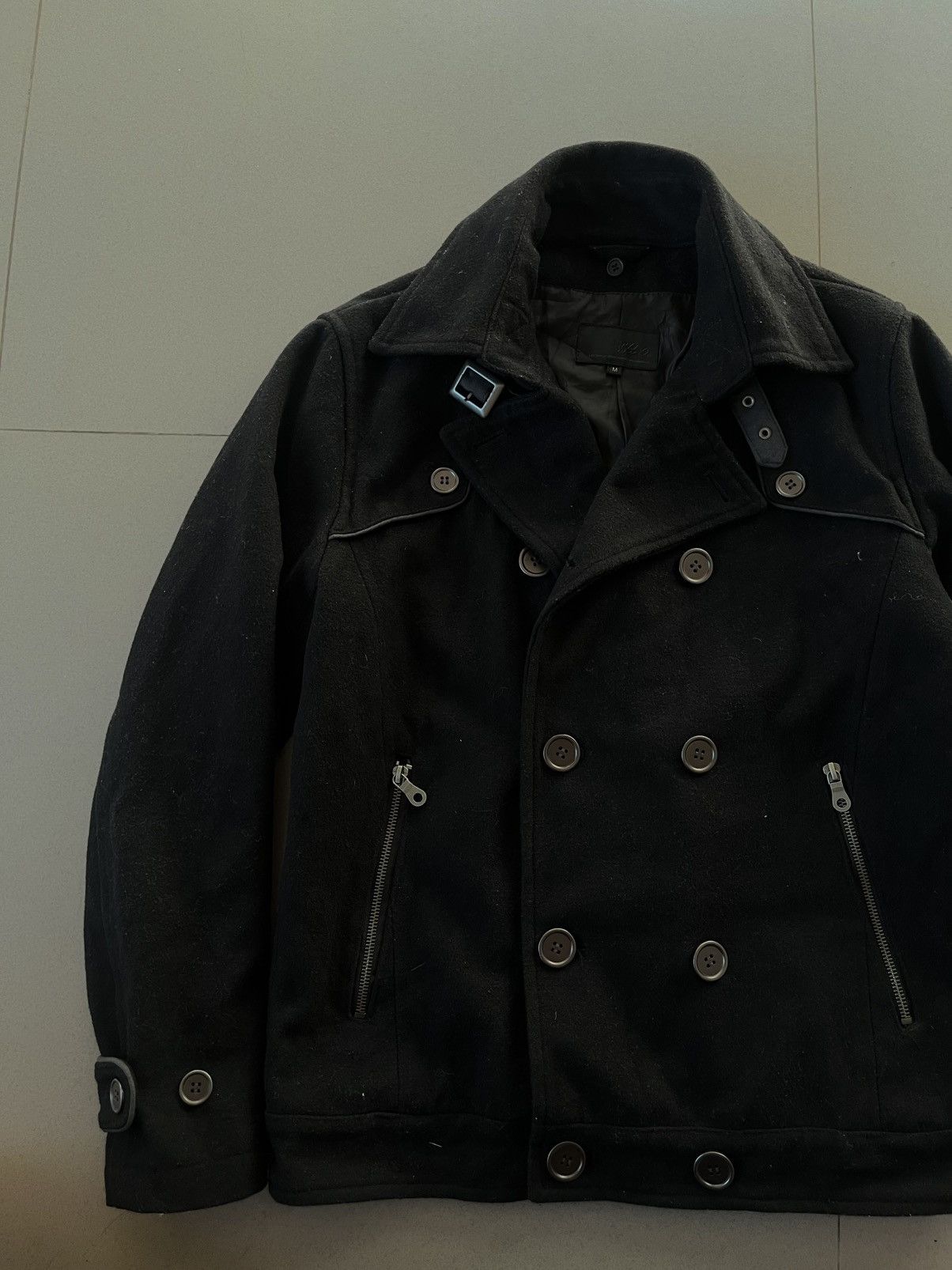 14th Addiction Japanese Mossimo Wool Vkei jacket Multi Punk Tactical Jacket Size US M / EU 48-50 / 2 - 3 Thumbnail