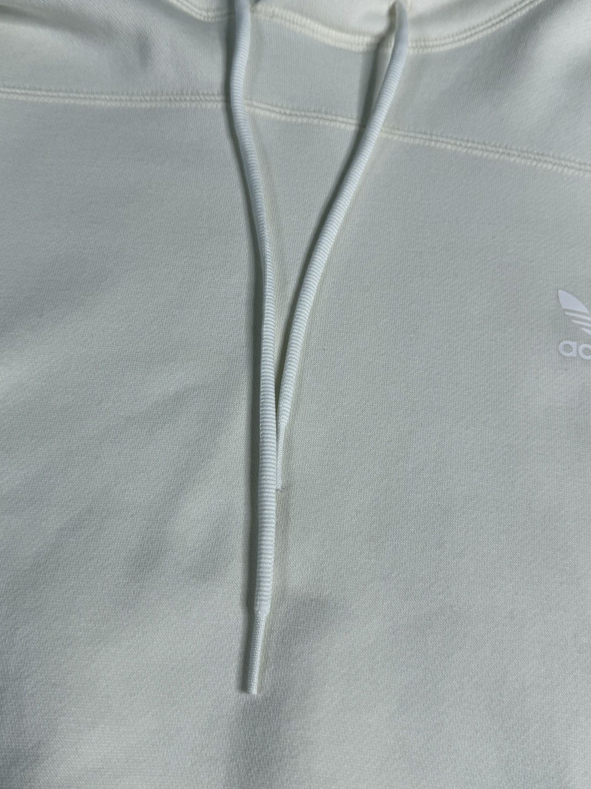 Adidas White Adidas Pullover Hoodie Size US XL / EU 56 / 4 - 4 Thumbnail