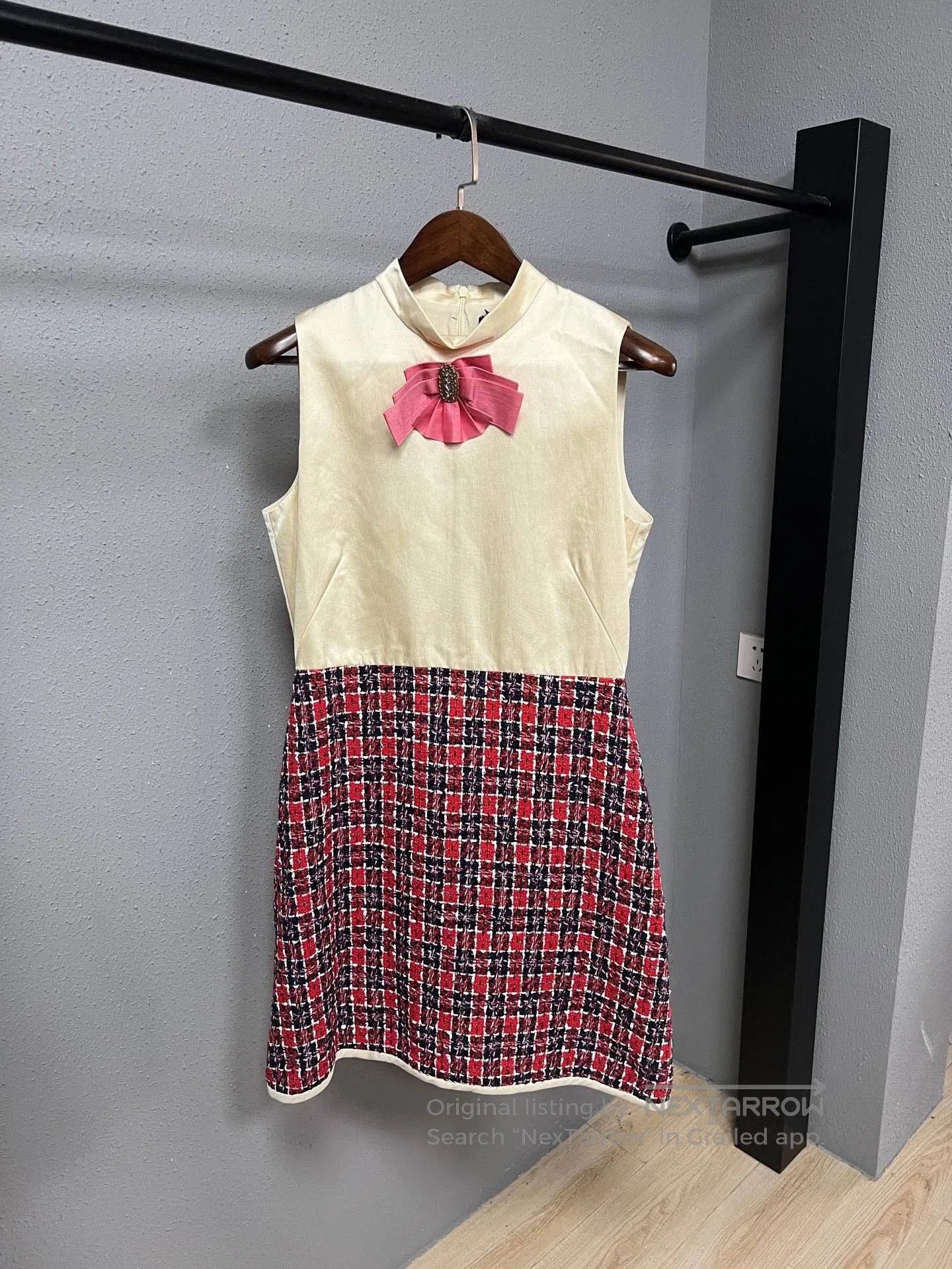 Gucci Guicci Mulberry Silk Sleeveless Dress| Size M / US 6-8 / IT 42-44 - 1 Thumbnail