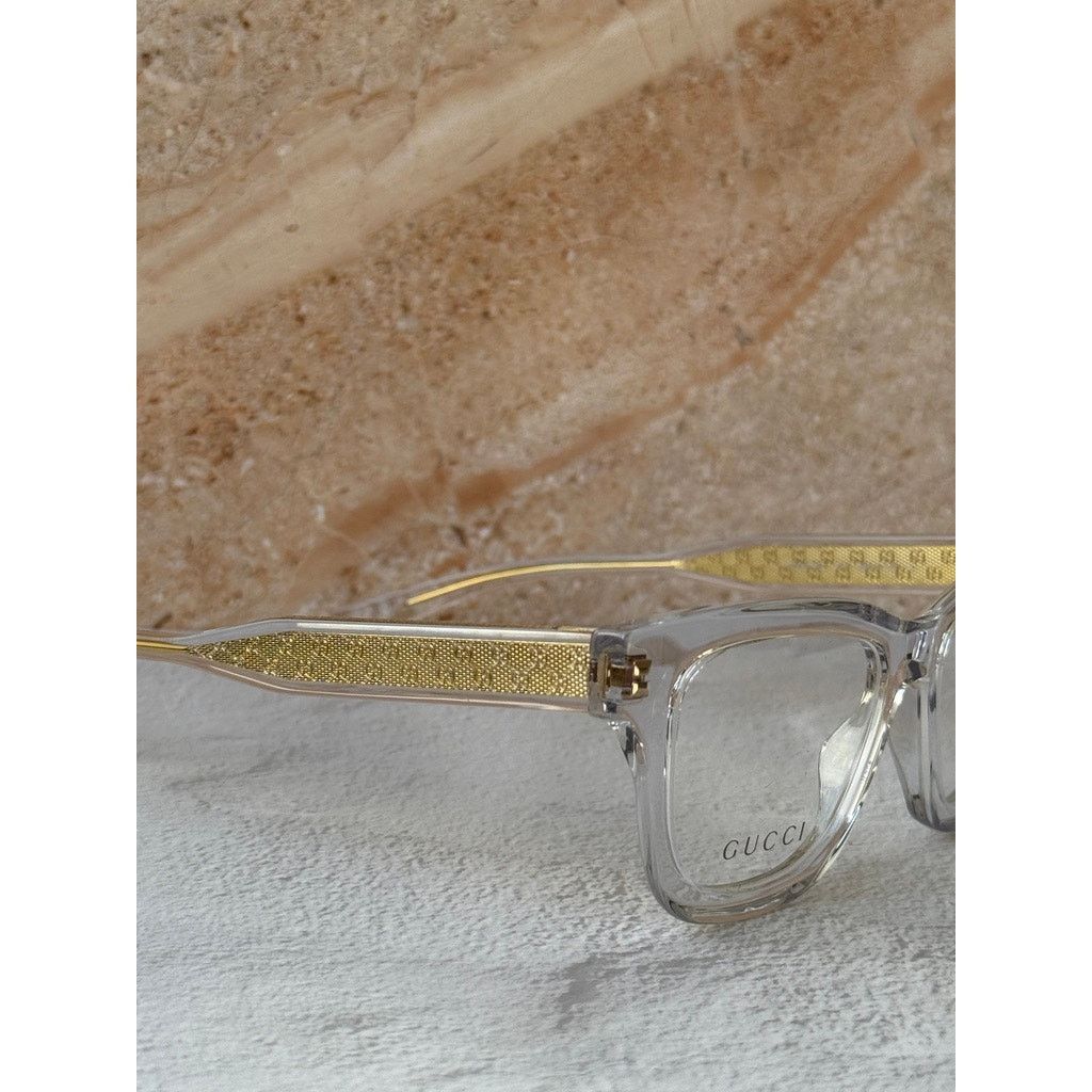 Gucci NEW Gucci GG2066O Clear Cat Eye Eyeglasses Frames Size ONE SIZE - 5 Thumbnail