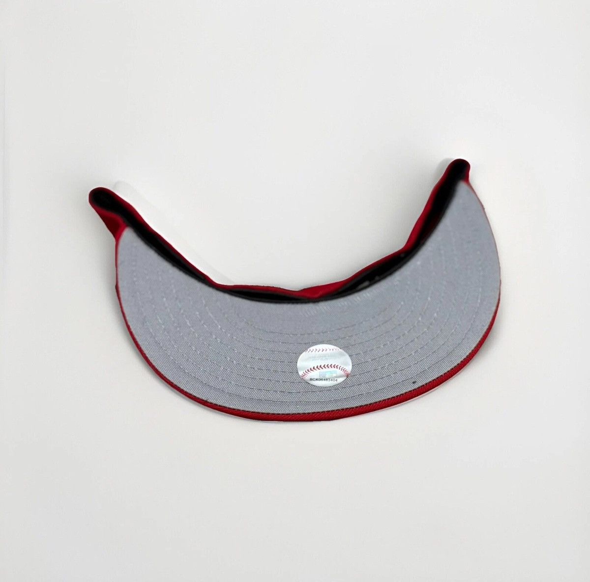 MLB × New Era New Era 59Fifty Giants Red Upside Down Fitted Hat Size 7 1/8 Size ONE SIZE - 4 Thumbnail