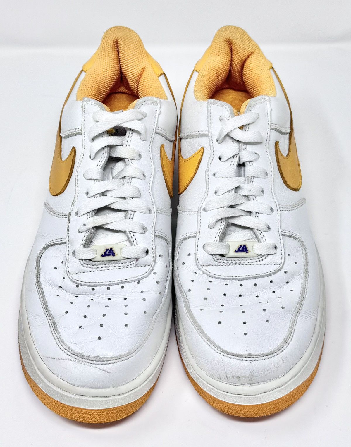 Nike × Vintage Vintage 2002 Nike Air Force 1 Low Lakers size 8.5 Size US 11 / EU 44 - 3 Thumbnail