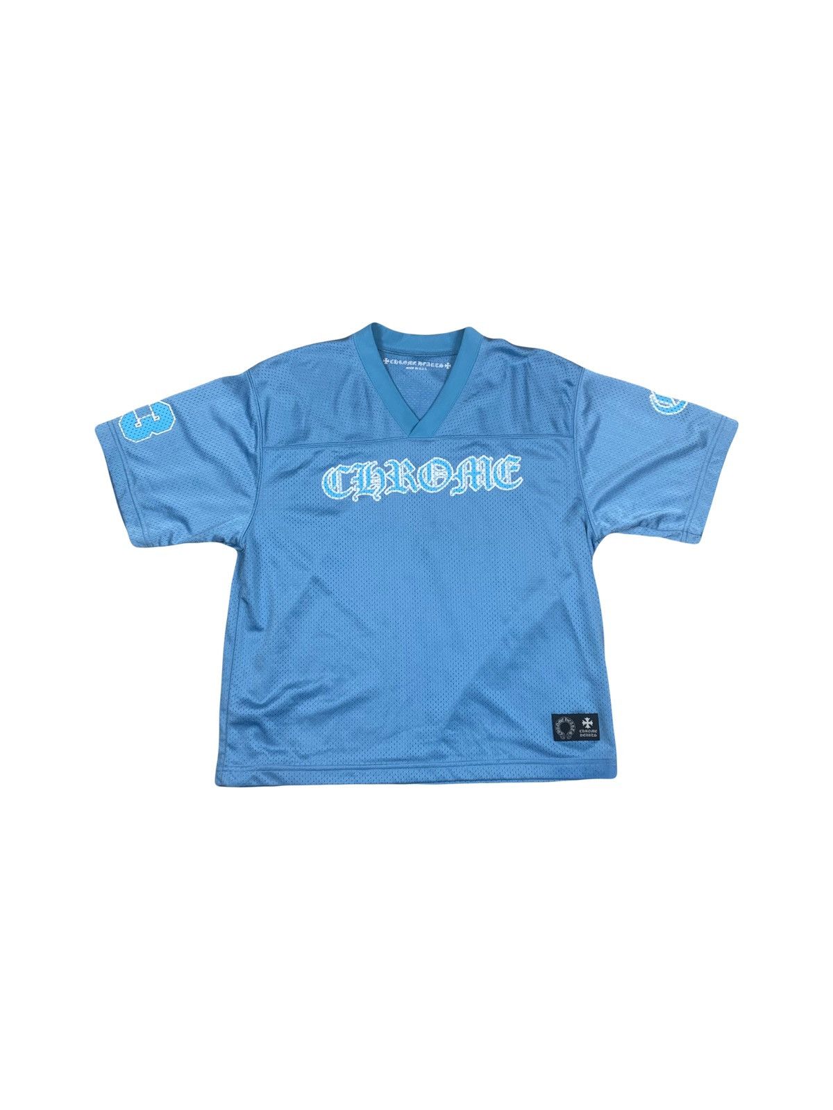Chrome Hearts Chrome Hearts Mesh Warm Up Jersey | Grailed Chrome Hearts Chrome Hearts Mesh Warm Up Jersey | Grailed