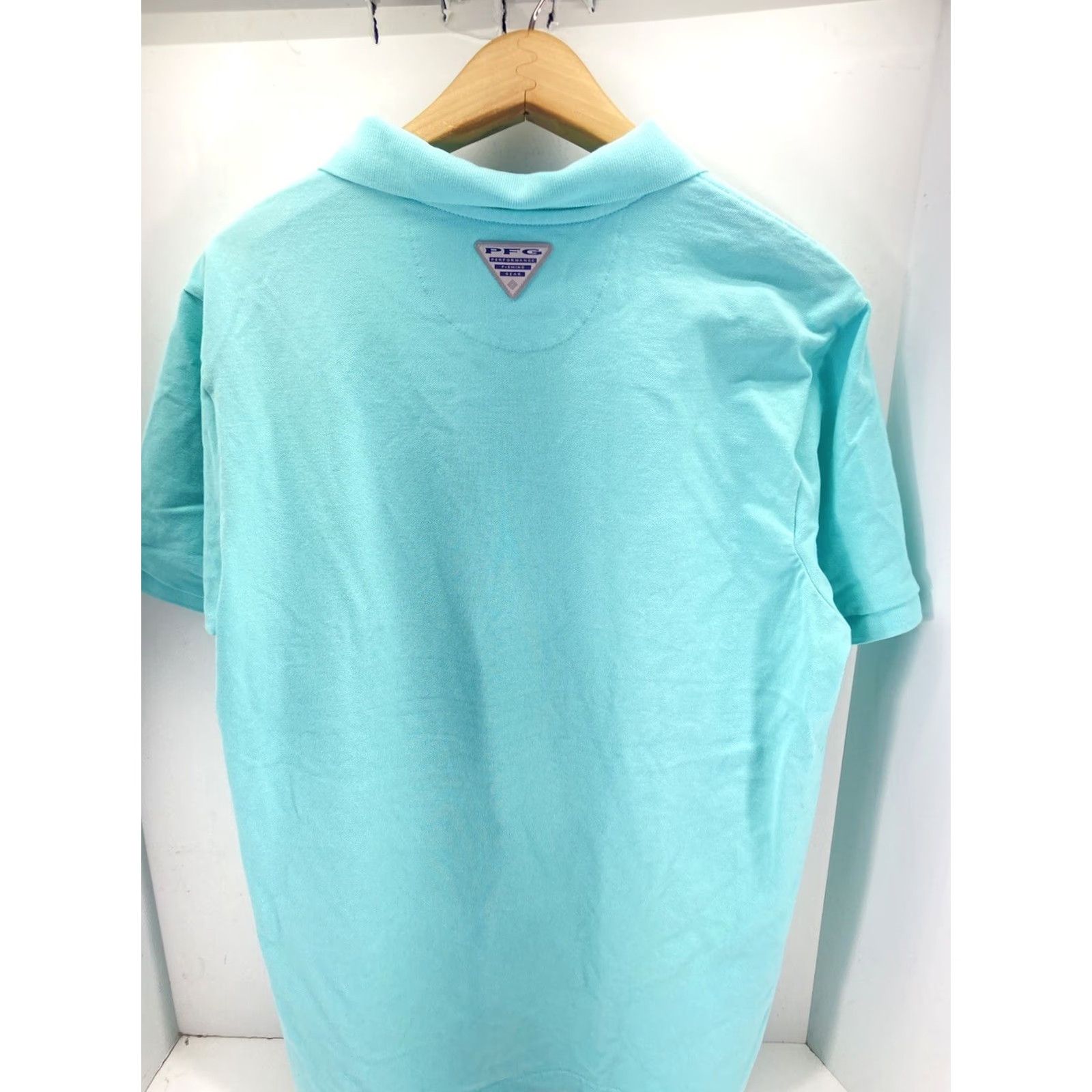 Vintage Columbia PFG Polo Shirt Men Size Large Green Short Sleeve Pullover Golf Shirt Size US L / EU 52-54 / 3 - 7 Thumbnail