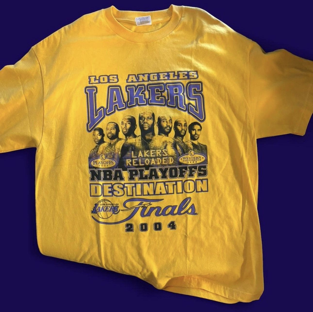 Other Vintage Los Angeles Lakers Tee Shirt Size US XL / EU 56 / 4 - 1 Thumbnail
