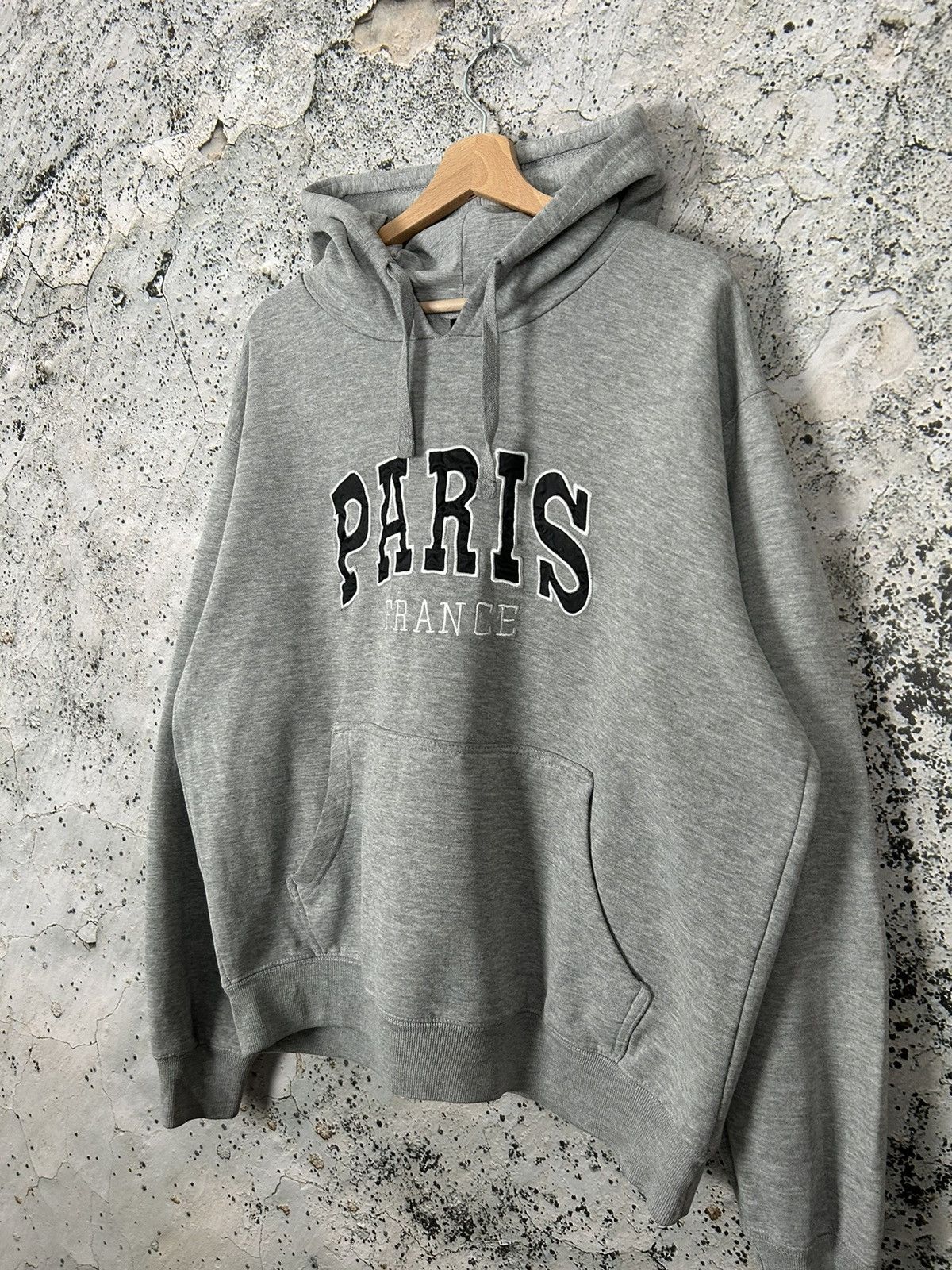 Other Vintage Paris Spellout Hoodie Boxy Hype Rare Streetwear Rap Size US XXL / EU 58 / 5 - 2 Thumbnail
