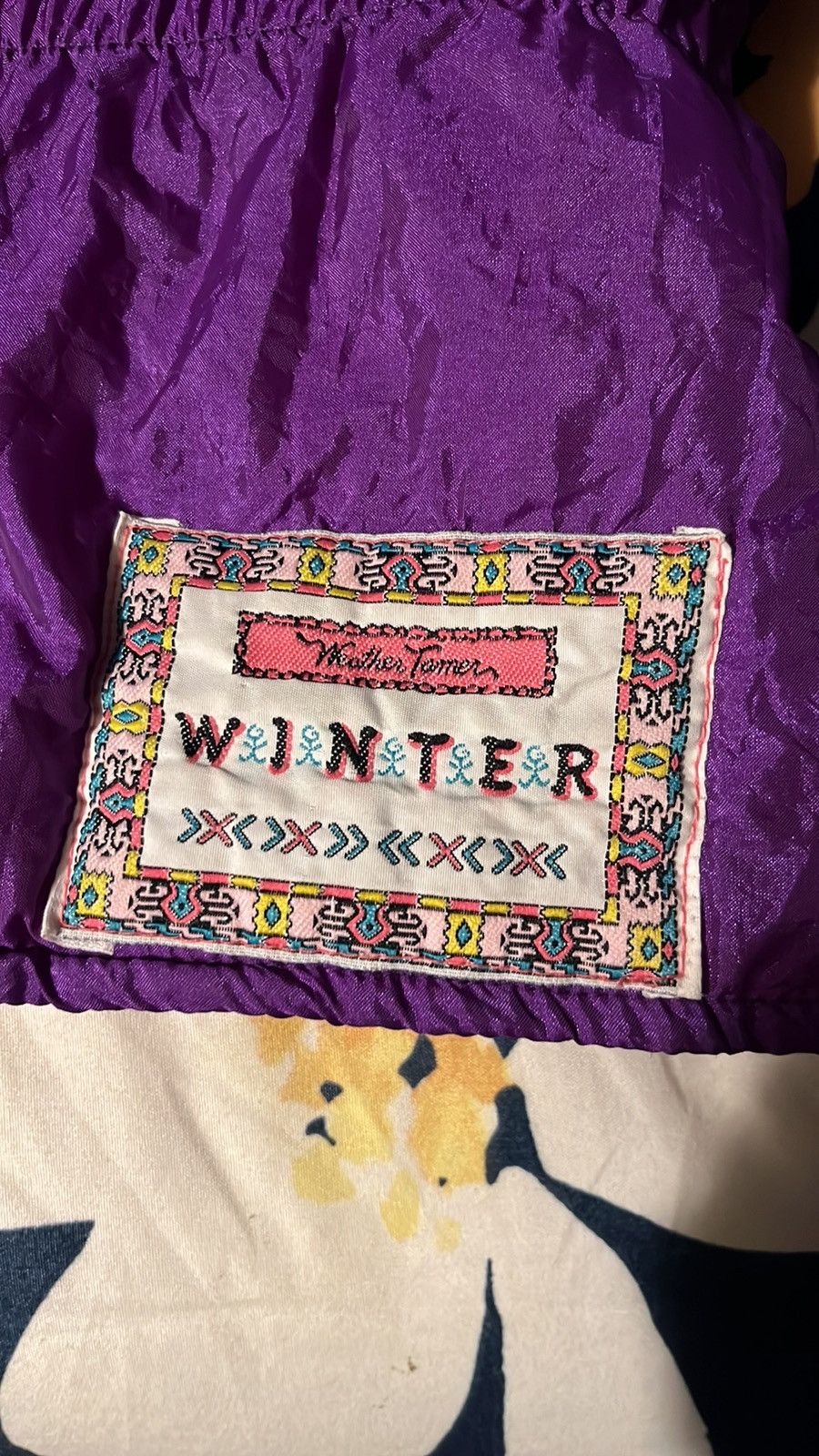 Other Vintage Weather Tamer Windbreaker Jacket Aztec Pattern 90’s Size XL / US 12-14 / IT 48-50 - 6 Thumbnail