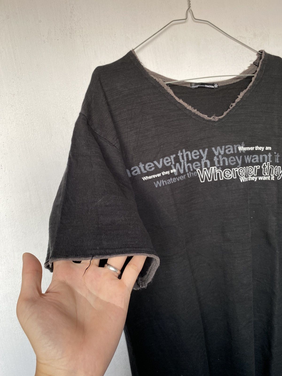 If Six Was Nine Toctoc Poem Tshirt Size US L / EU 52-54 / 3 - 5 Thumbnail