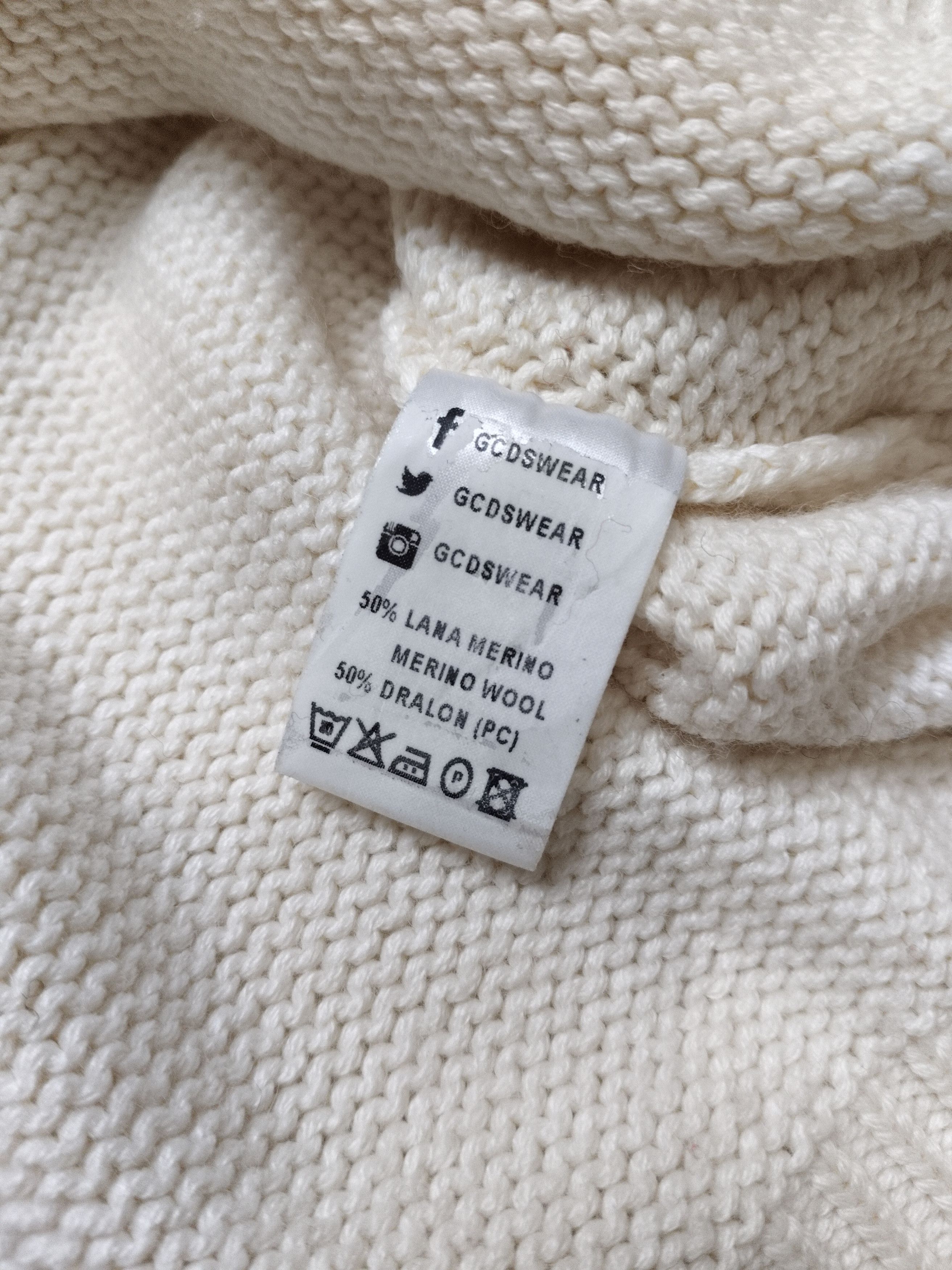 GCDS GCDS Logo Knitted Sweater Size US M / EU 48-50 / 2 - 15 Thumbnail