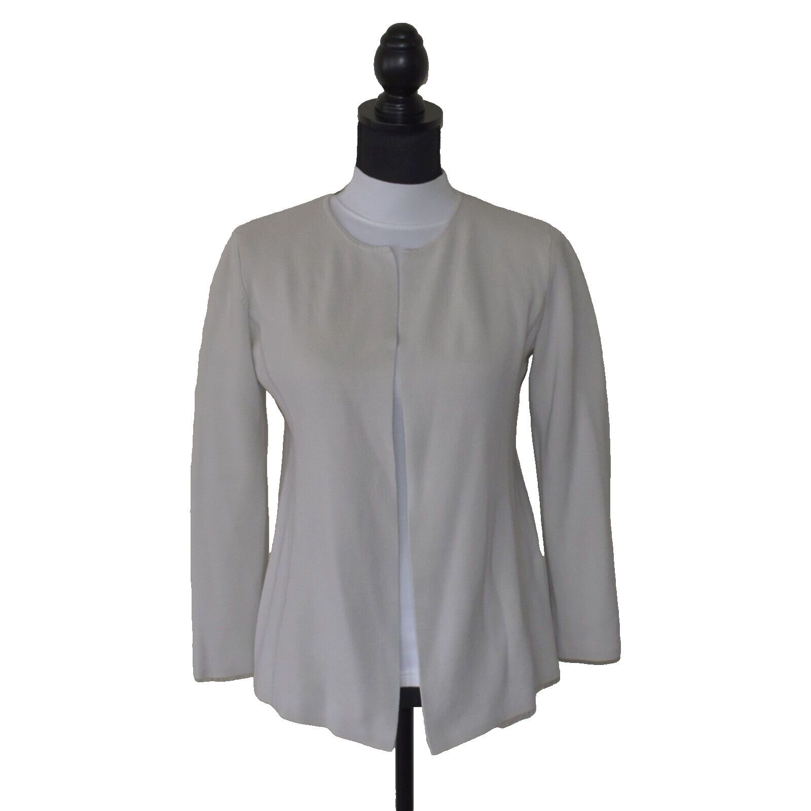 Eileen Fisher EILEEN FISHER Silk Organic Cotton Knit Cardigan Sweater XXS Size XXS / US 00 / IT 34 - 1 Thumbnail