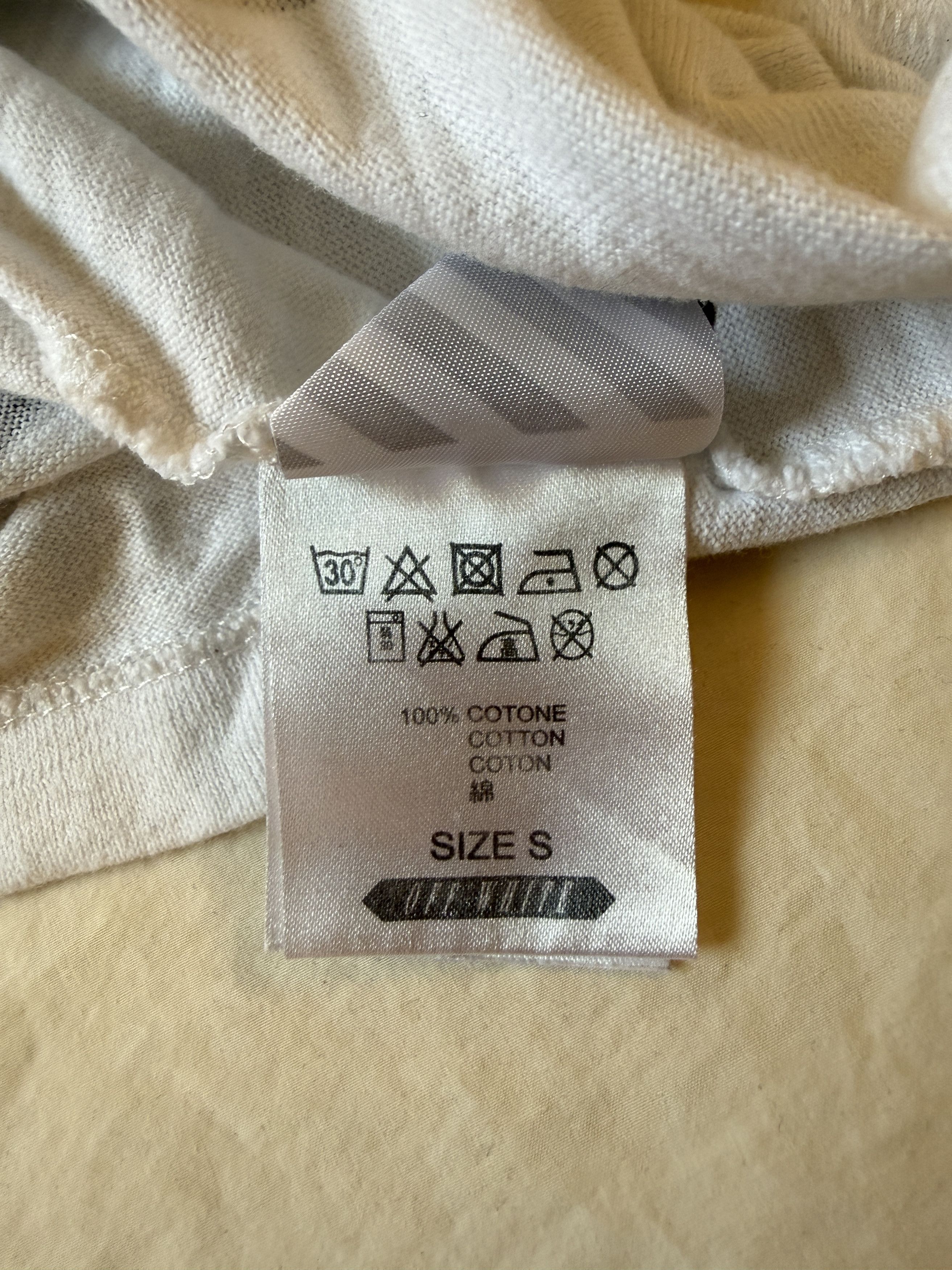 Off-White Off-White "Blue Collar" tee - Men's S Size US S / EU 44-46 / 1 - 8 Thumbnail