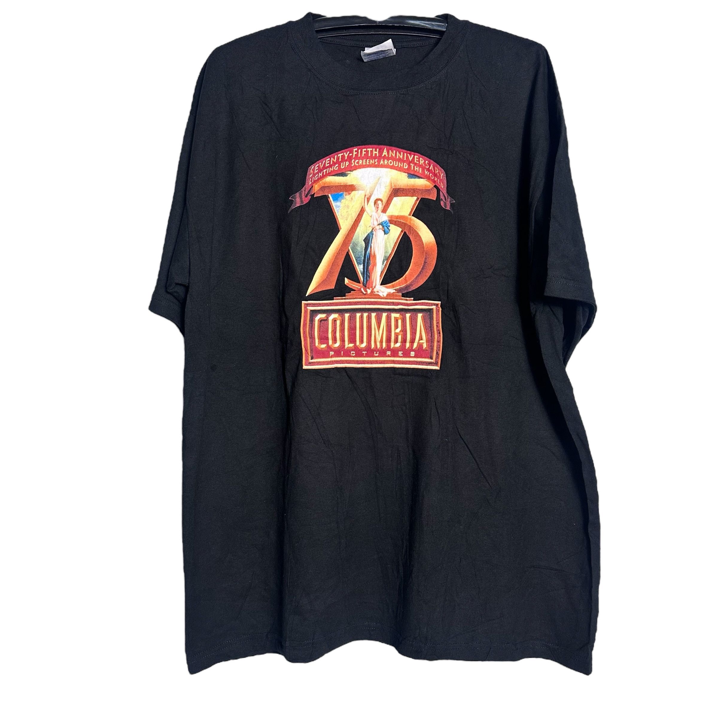 Columbia 🔥RARE🔥Vintage Columbia Pictures 75th Anniversary T-shirt Size US XL / EU 56 / 4 - 1 Thumbnail