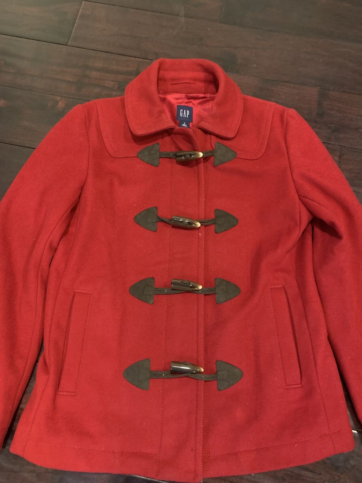 Gap Vintage red GAP napoleon jacket Size US S / EU 44-46 / 1 - 1 Thumbnail