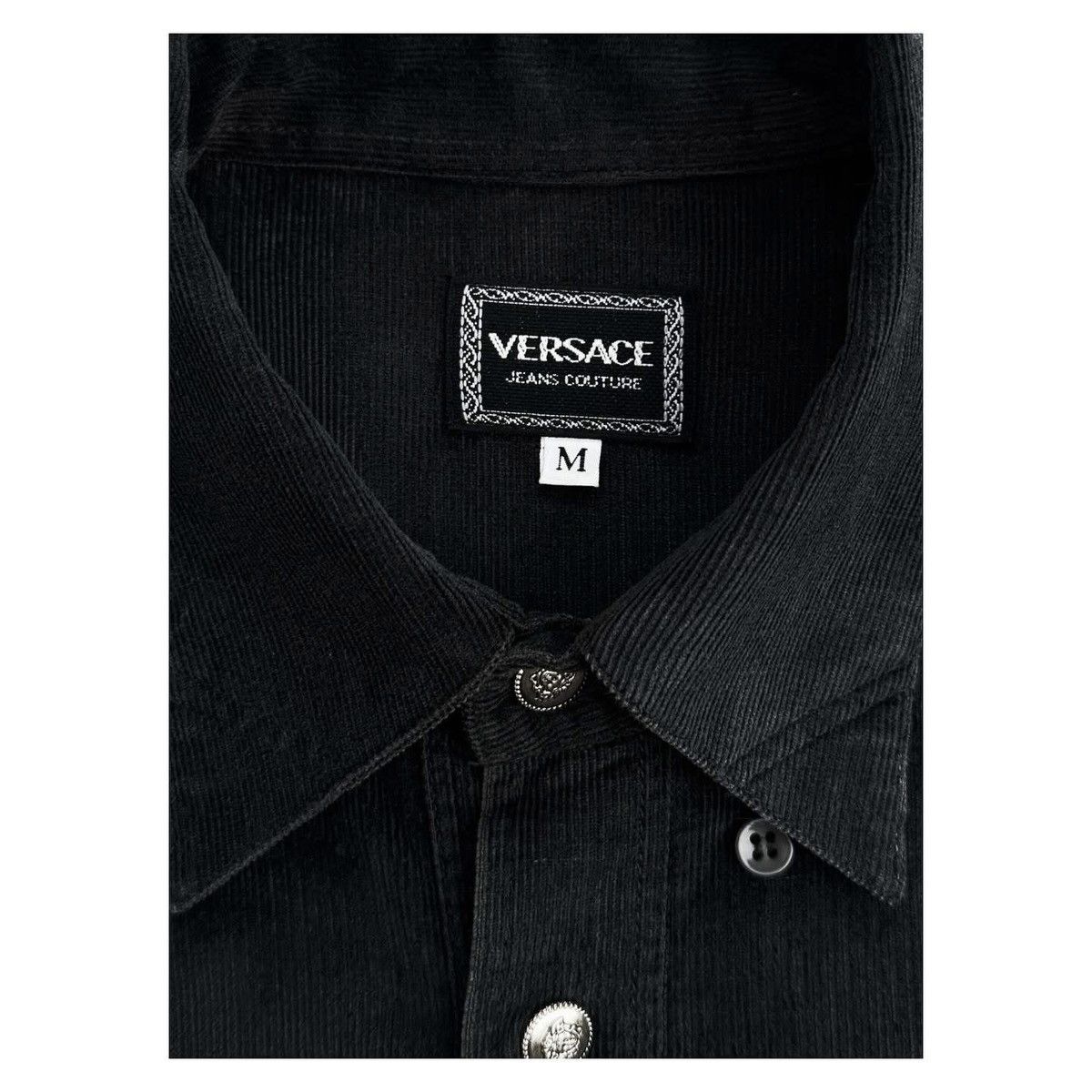 Versace Versace Corduroy Oversized Shirt Size US M / EU 48-50 / 2 - 3 Thumbnail