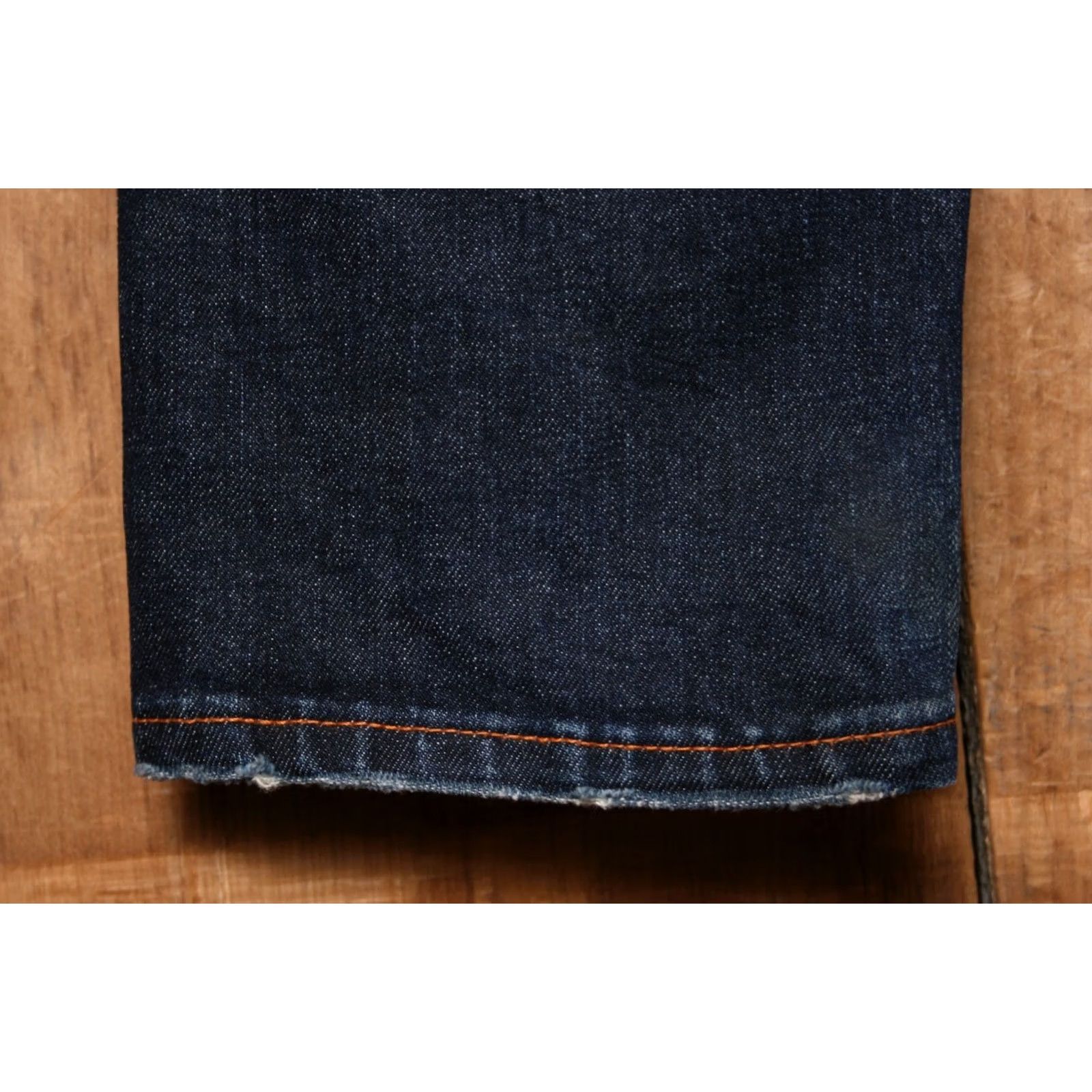 Jean Shop JEAN SHOP Jim Slim Denim Blue Jeans 31 Jeans Mens Slim Fit 31 Blue Regular Inseam 33.75 In Rod 99% Cotton 1% Lycra Selvedge Size US 30 / EU 46 - 5 Thumbnail