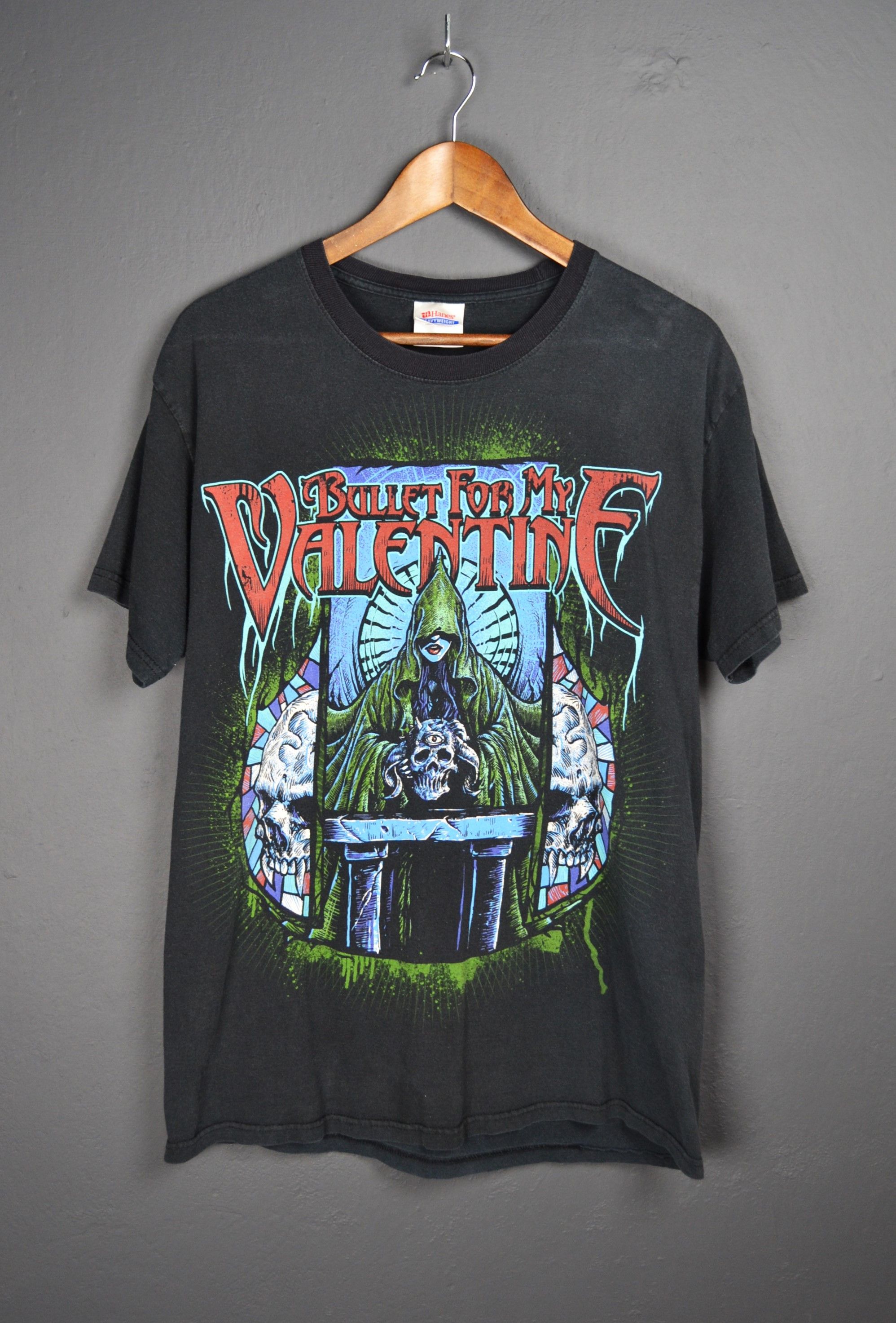 Band Tees Bullet For My Valentine 2000s vintage T-shirt L Size US L / EU 52-54 / 3 - 1 Thumbnail