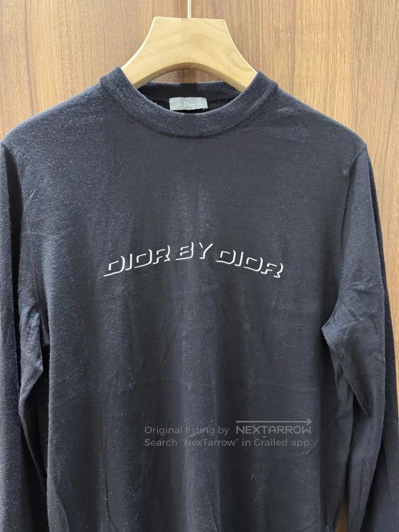 Dior Dior Black long-sleeved sweater Size US S / EU 44-46 / 1 - 3 Thumbnail