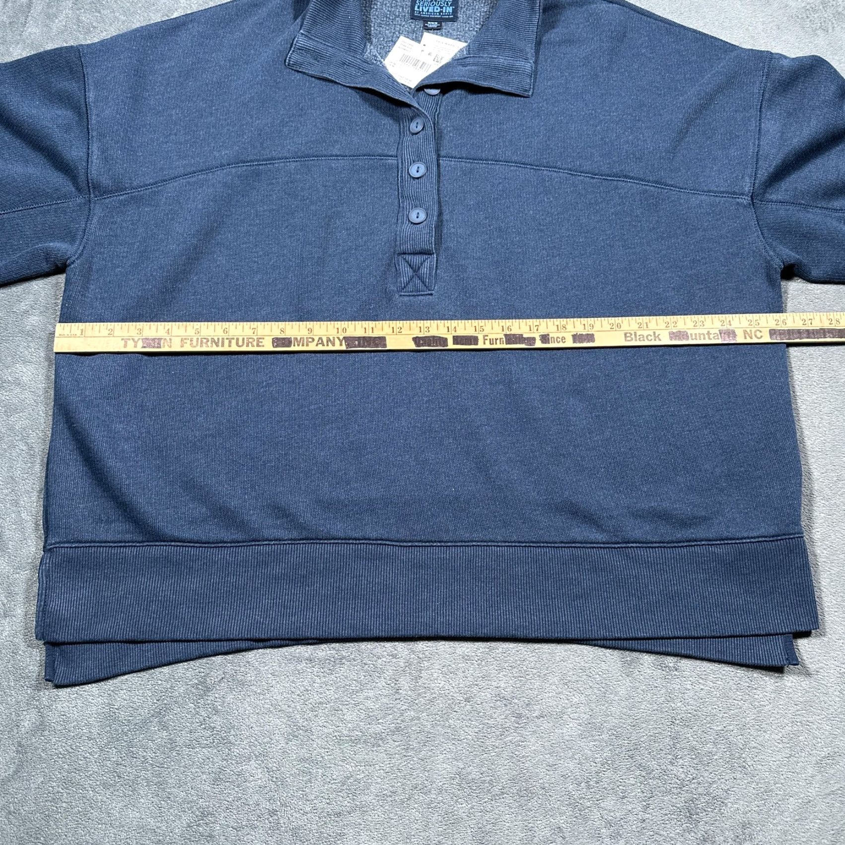 American Eagle Outfitters American Eagle Pullover Sweater Mens Medium Blue NWT Seriously Lived-In Collar Size US M / EU 48-50 / 2 - 5 Thumbnail