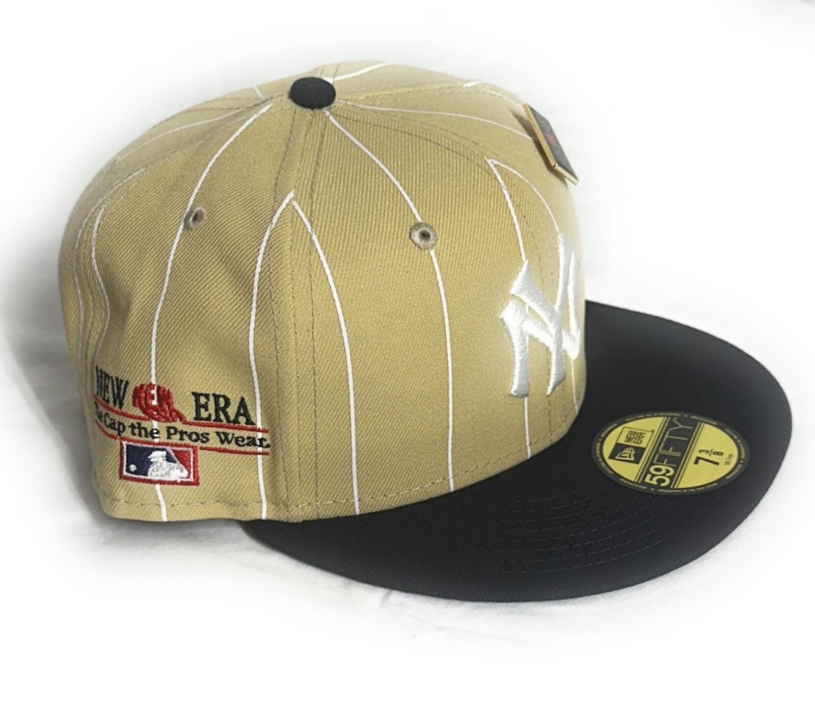 New Era New Era New York Yankees Pinstripe 59FIFTY Fitted 7 3/8 Size ONE SIZE - 3 Thumbnail