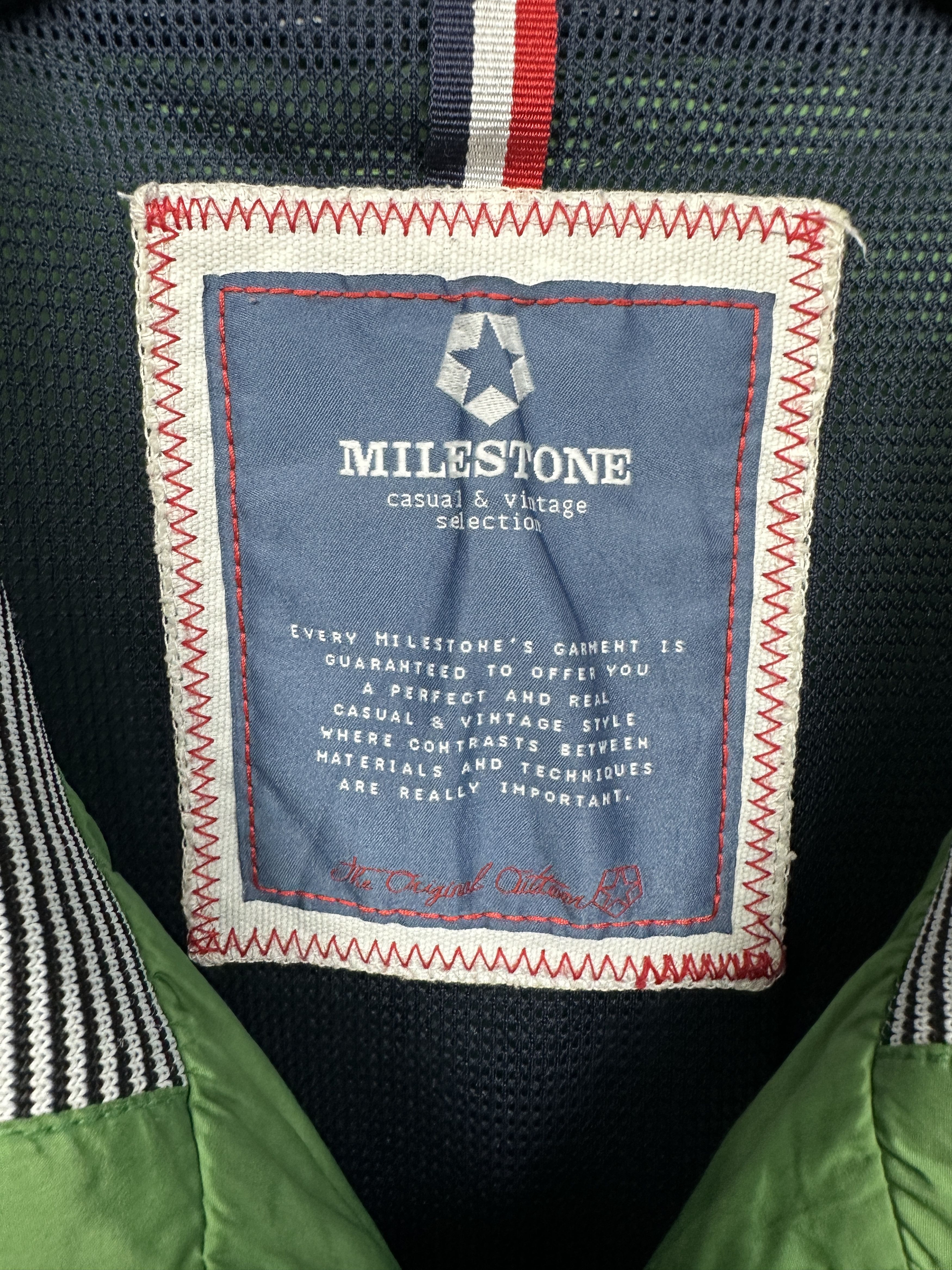Milestone Milestone Mens Nylon Distressed Jacket Size US L / EU 52-54 / 3 - 5 Thumbnail