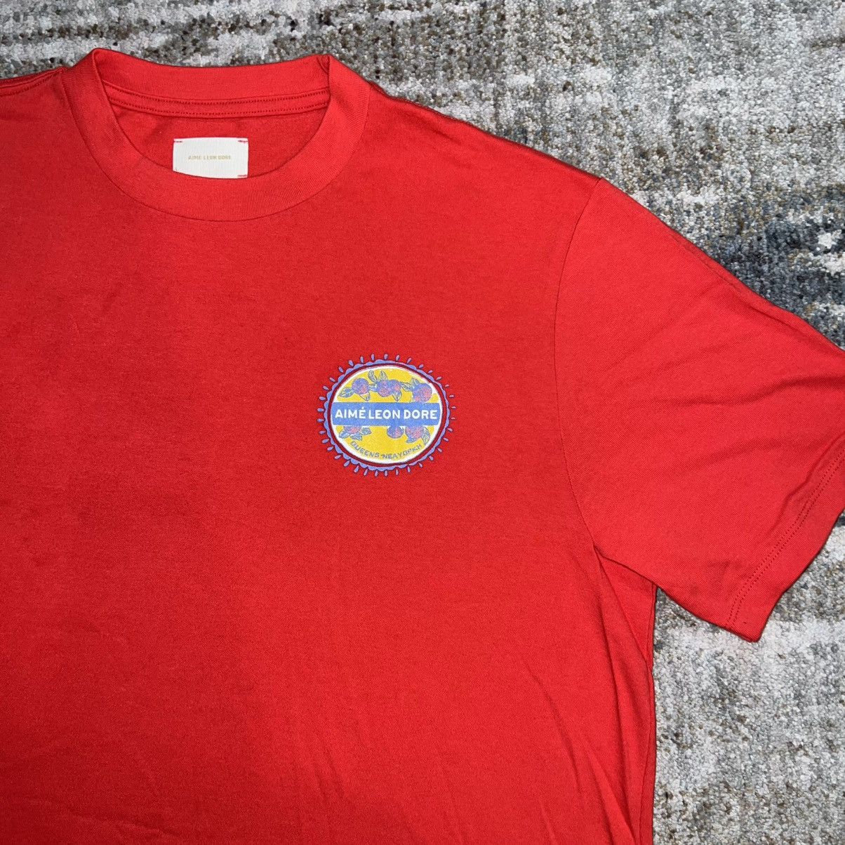 Aime Leon Dore AIMÉ LEON DORE Red Graphic T-Shirt Size US L / EU 52-54 / 3 - 4 Thumbnail