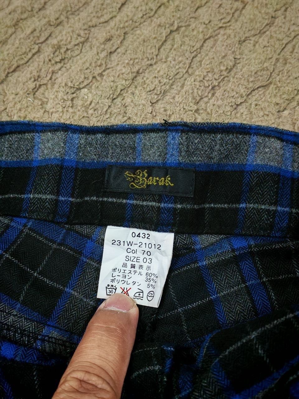Other Barak Punk Bondage Seditionaries Style Checkered Pant Size US 30 / EU 46 - 3 Thumbnail