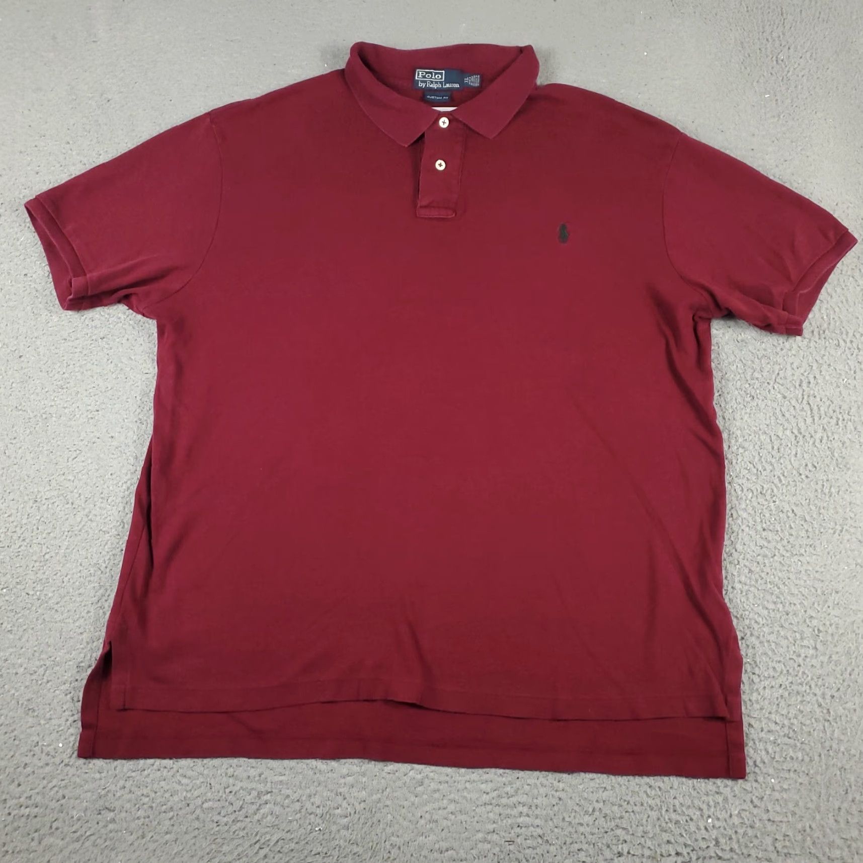 Ralph Lauren VINTAGE? No. Just Ralph Lauren Polo Shirt Mens XL Red Pony Short Sleeve Casual Shirt XL Red Polo Size US XL / EU 56 / 4 - 3 Thumbnail
