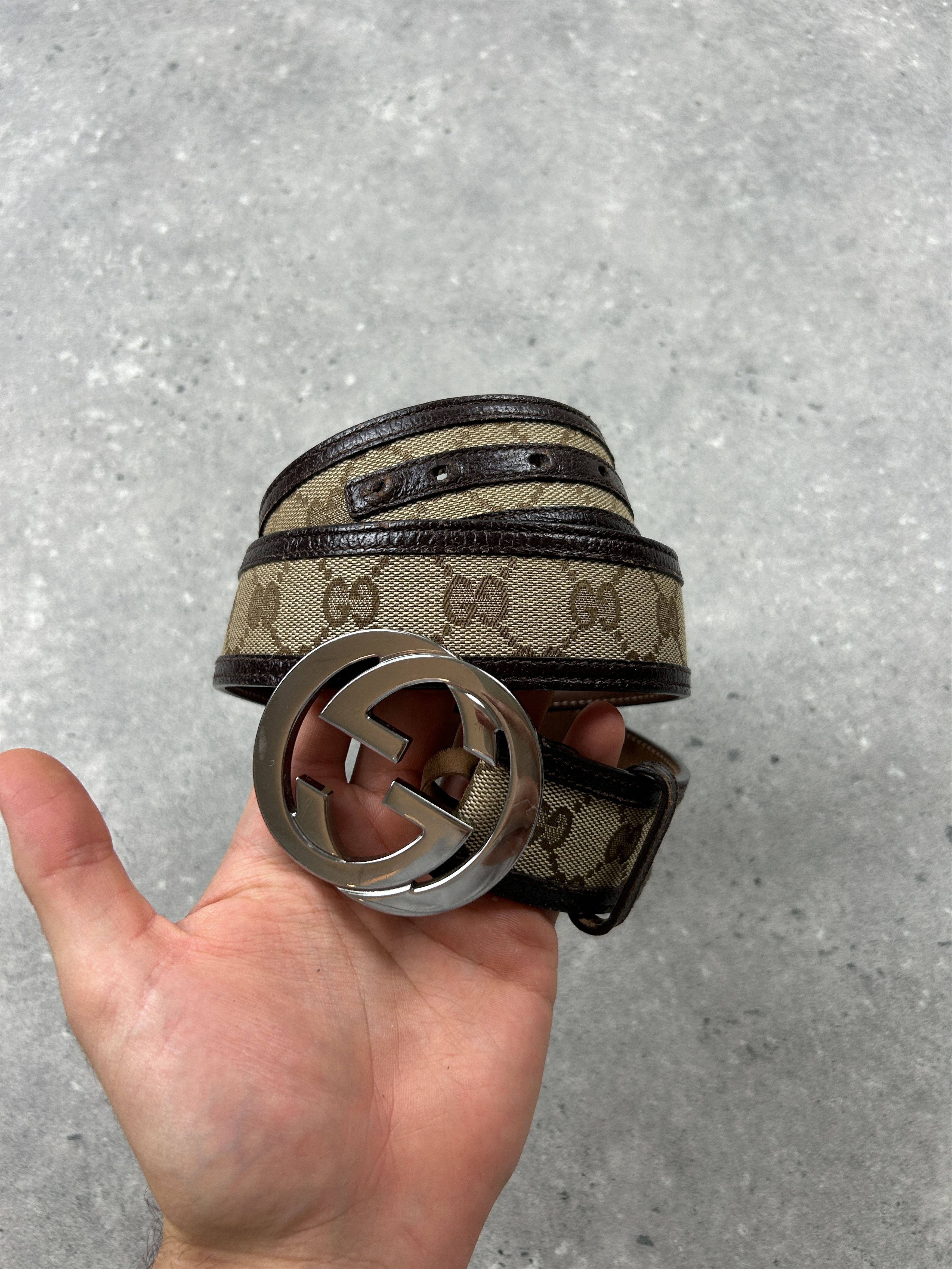 Gucci Gucci GG Monogram Belt Size ONE SIZE - 1 Thumbnail