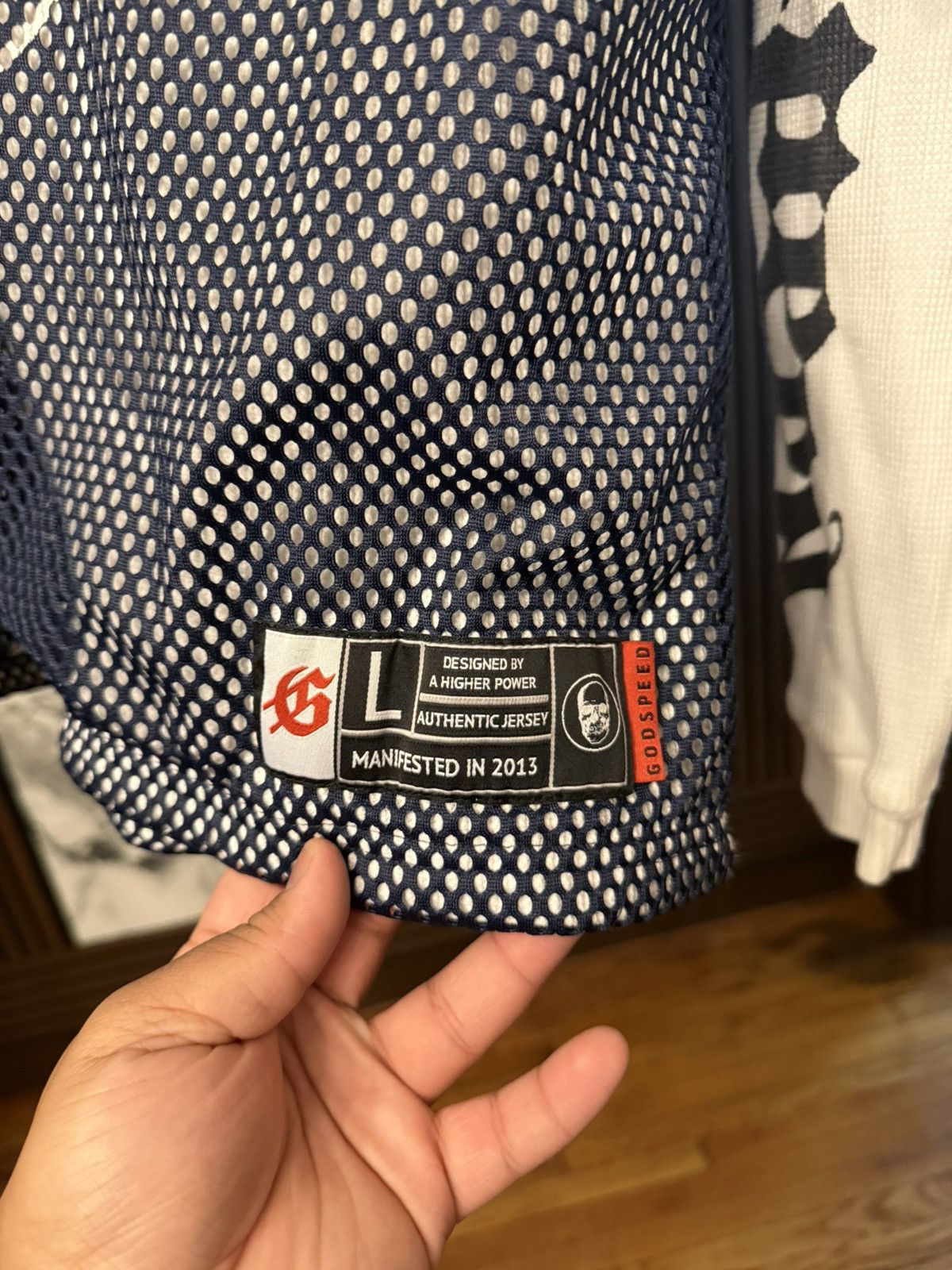 Godspeed Godspeed Double Sleeve Skull Jersey Navy Thermal Size Large Size US L / EU 52-54 / 3 - 5 Thumbnail