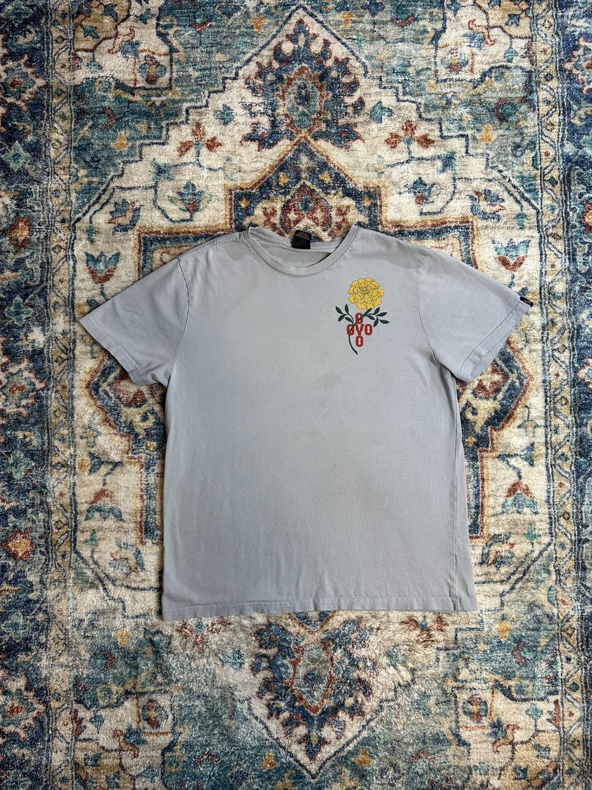 October's Very Own OVO Flowers Logo T-shirt Size XL Size US XL / EU 56 / 4 - 1 Thumbnail