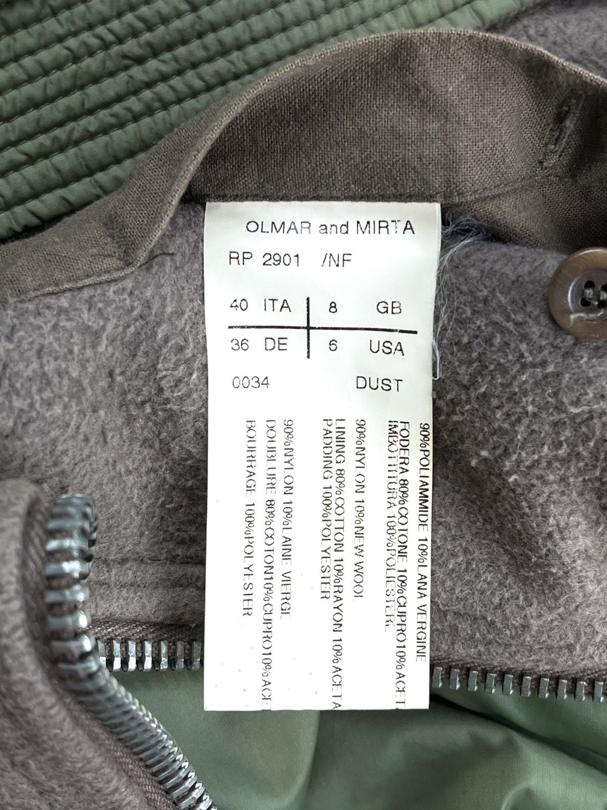 Rick Owens SS05 Rick Owens Scorpio Nylon Padded Parka Jacket Olmar Size US XS / EU 42 / 0 - 7 Thumbnail