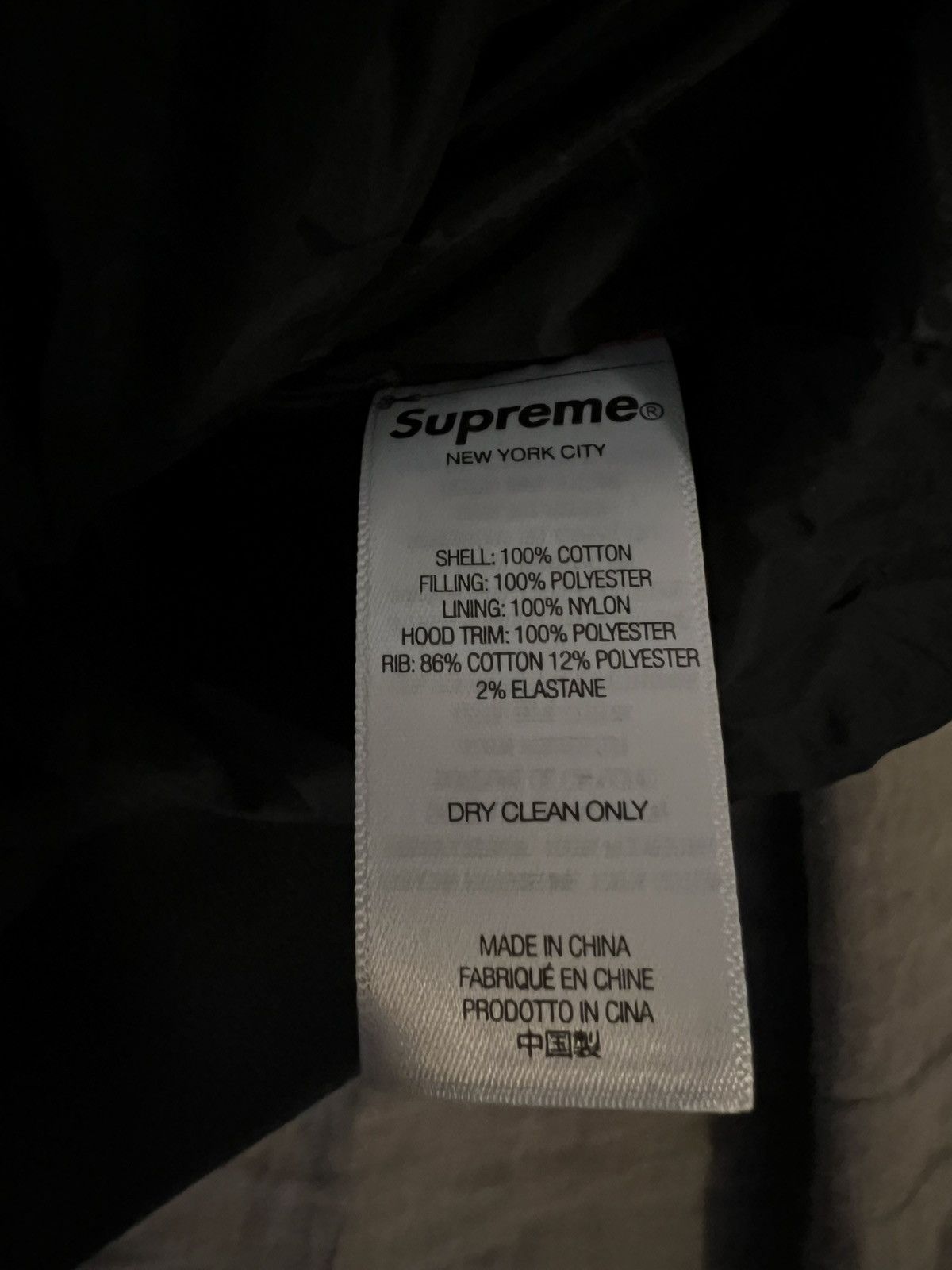 Supreme × True Religion Size Large Supreme x True Religion Puffer Jacket Black Size US L / EU 52-54 / 3 - 10 Thumbnail