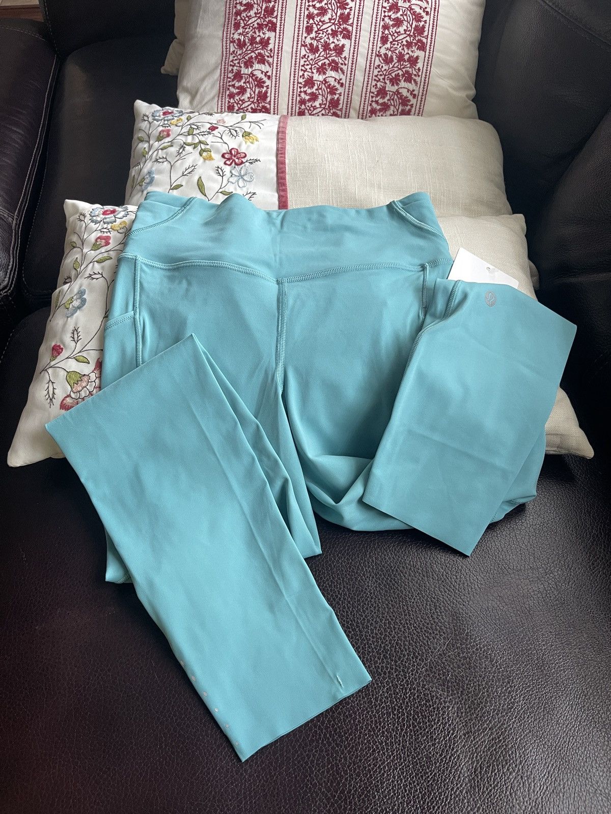 Lululemon Lululemon Fast and Free High-Rise Tight 25" Tida Teal size 4 Size 27" / US 4 / IT 40 - 7 Thumbnail