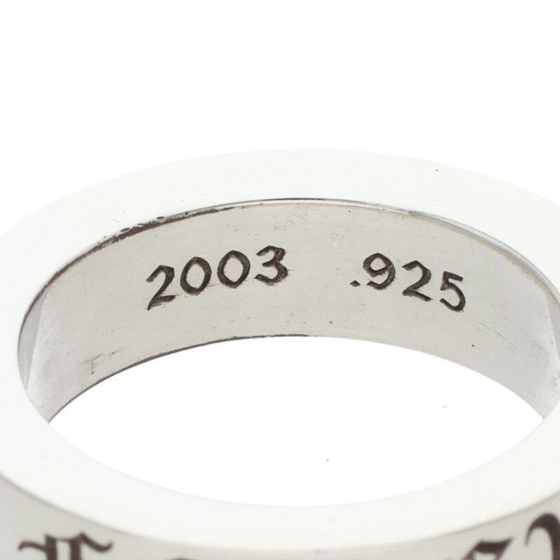 Chrome Hearts Chrome Hearts Spacer Forever Silver Ring Size ONE SIZE - 3 Thumbnail