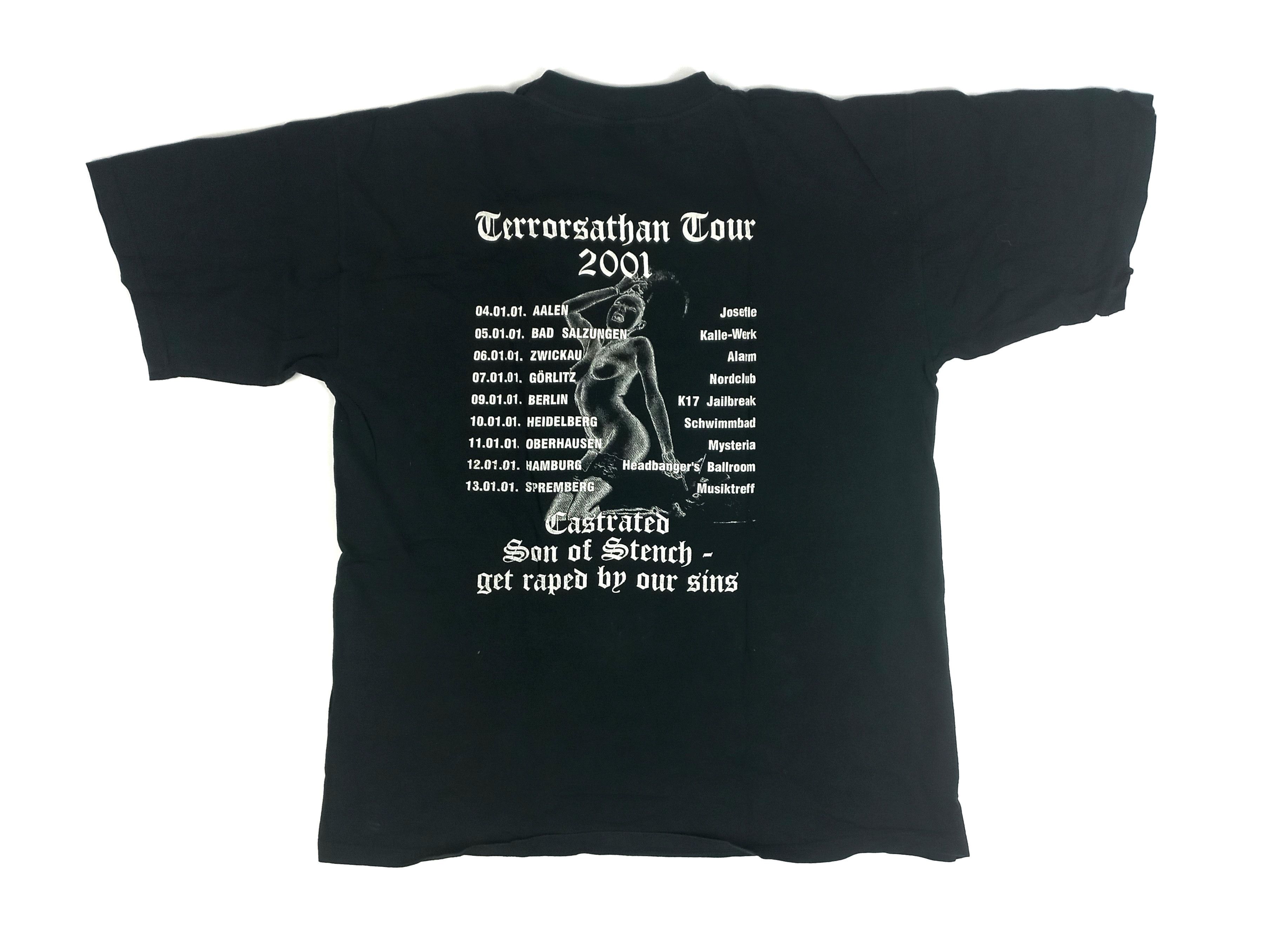 Band Tees × Vintage Belphegor black metal band vintage t-shirt 2001 Size US L / EU 52-54 / 3 - 4 Thumbnail