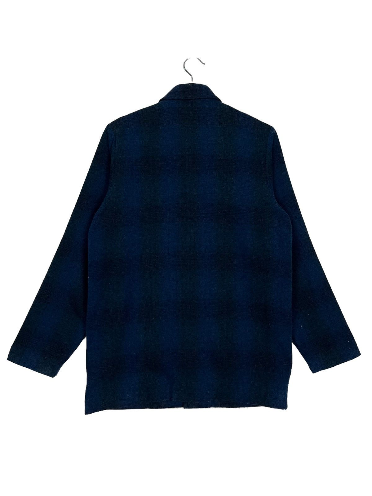 Issey Miyake 🔥 EXOAH SKOLE SHODOW PLAID WOOL JACKET Size US M / EU 48-50 / 2 - 8 Thumbnail