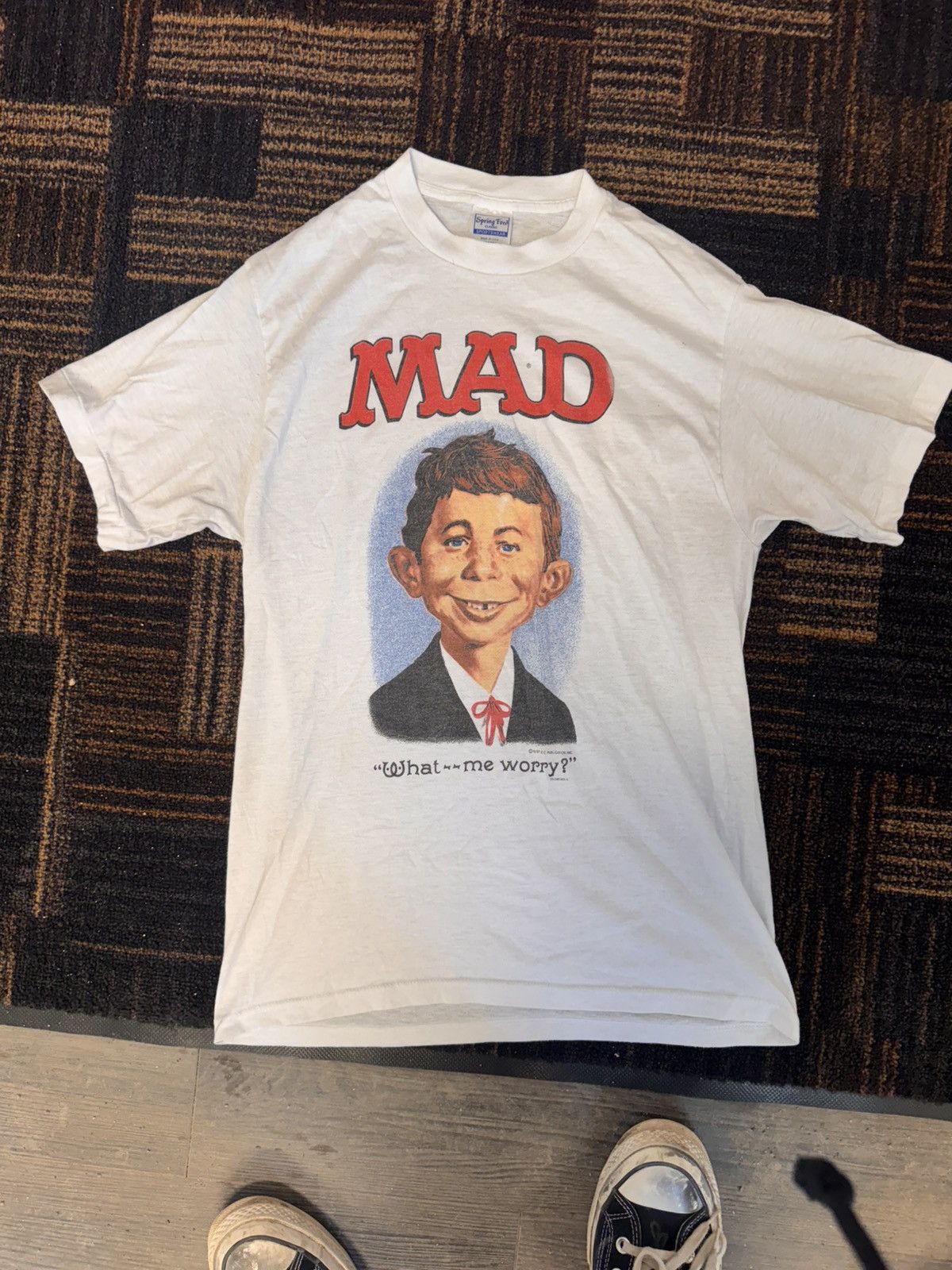 Vintage 1987 alfred neuman spring ford tee XL(fits medium) Size US XL / EU 56 / 4 - 1 Thumbnail
