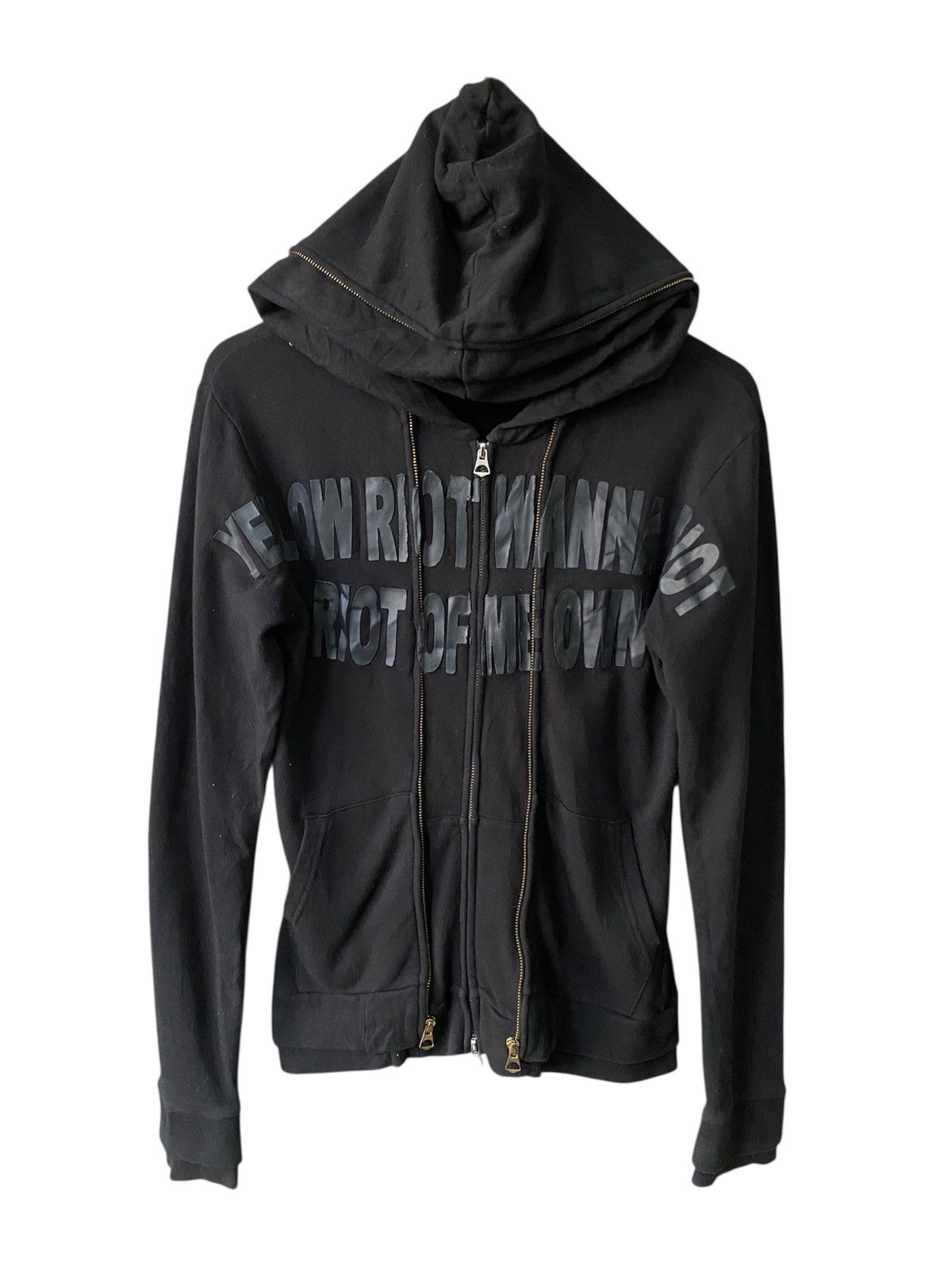 PPFM SS06 PPFM ‘RIOT’ Design Zipper Hoodie Size US M / EU 48-50 / 2 - 3 Thumbnail
