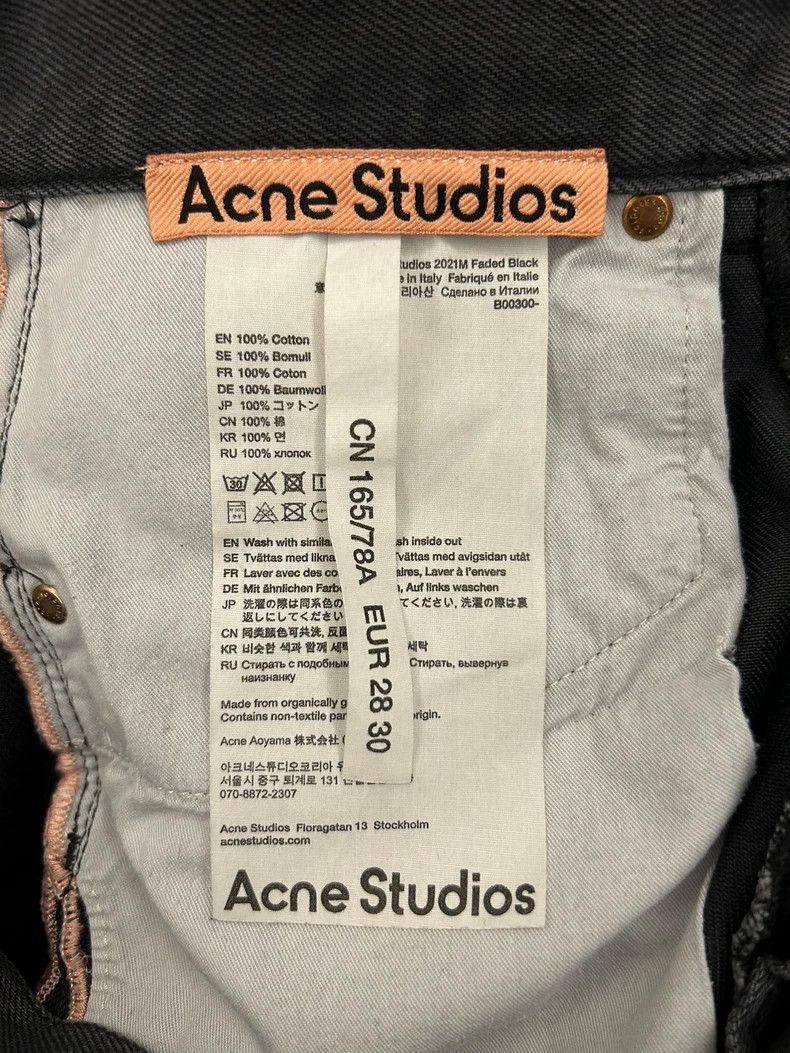 Acne Studios acne studios Dark gray jeans 2503-Nextarrow Size US 28 / EU 44 - 6 Thumbnail