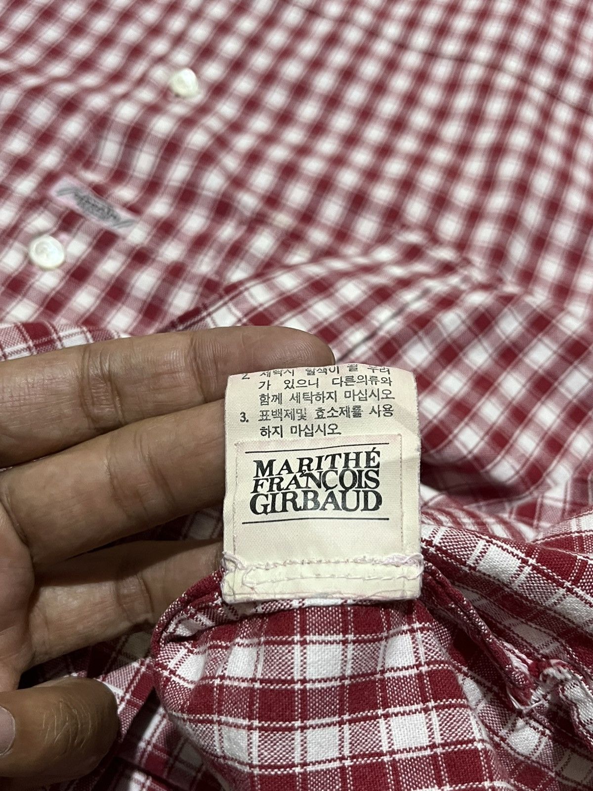 Marithe + Francois Girbaud Marithe Francois girbaud Button up Plaid Size US XL / EU 56 / 4 - 8 Thumbnail
