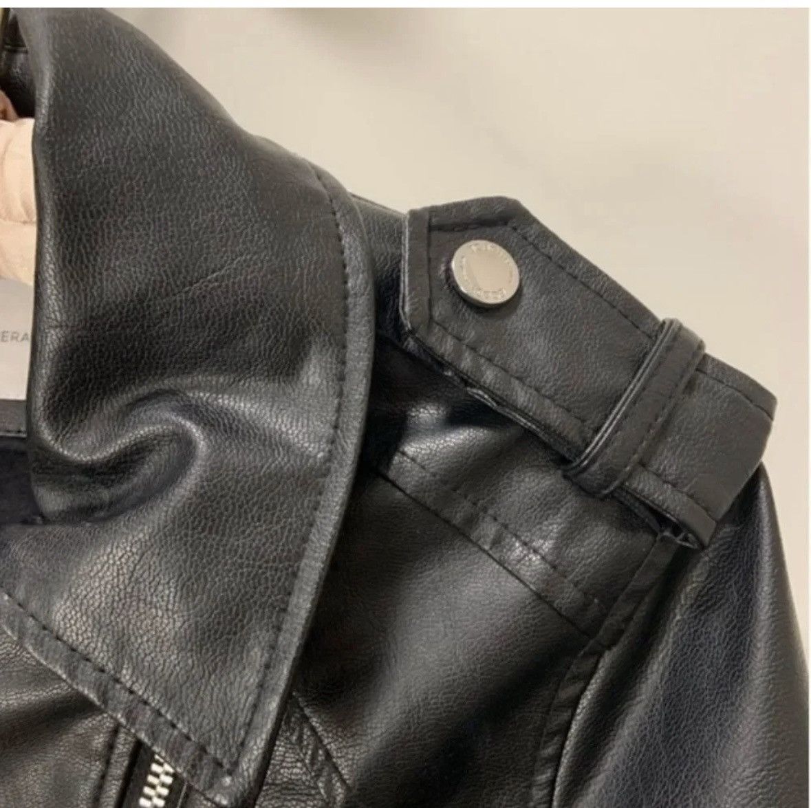 Bcbgmaxazria BCBGeneration lamb skin leather jacket Size S / US 4 / IT 40 - 2 Thumbnail