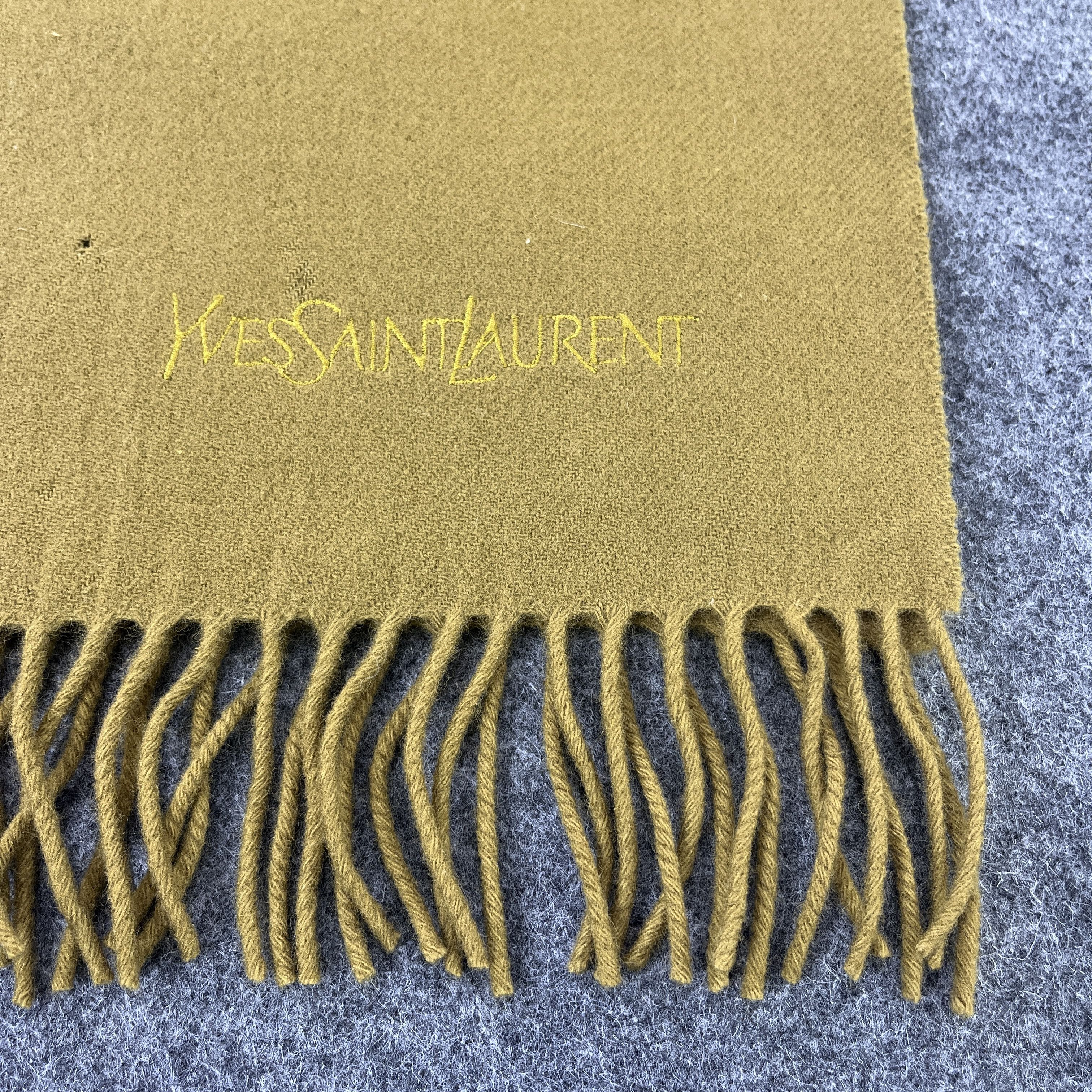 Vintage × Yves Saint Laurent Yves Saint Laurent Scarf / Muffler / Neckwear T772 Size ONE SIZE - 8 Thumbnail