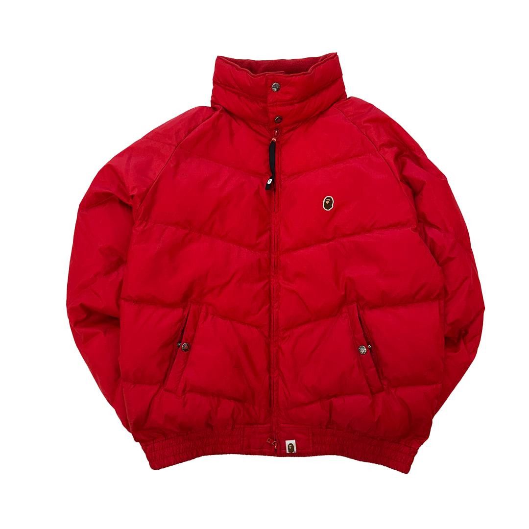 Bape BAPE One Point Red Down Jacket (L) Size US L / EU 52-54 / 3 - 1 Thumbnail