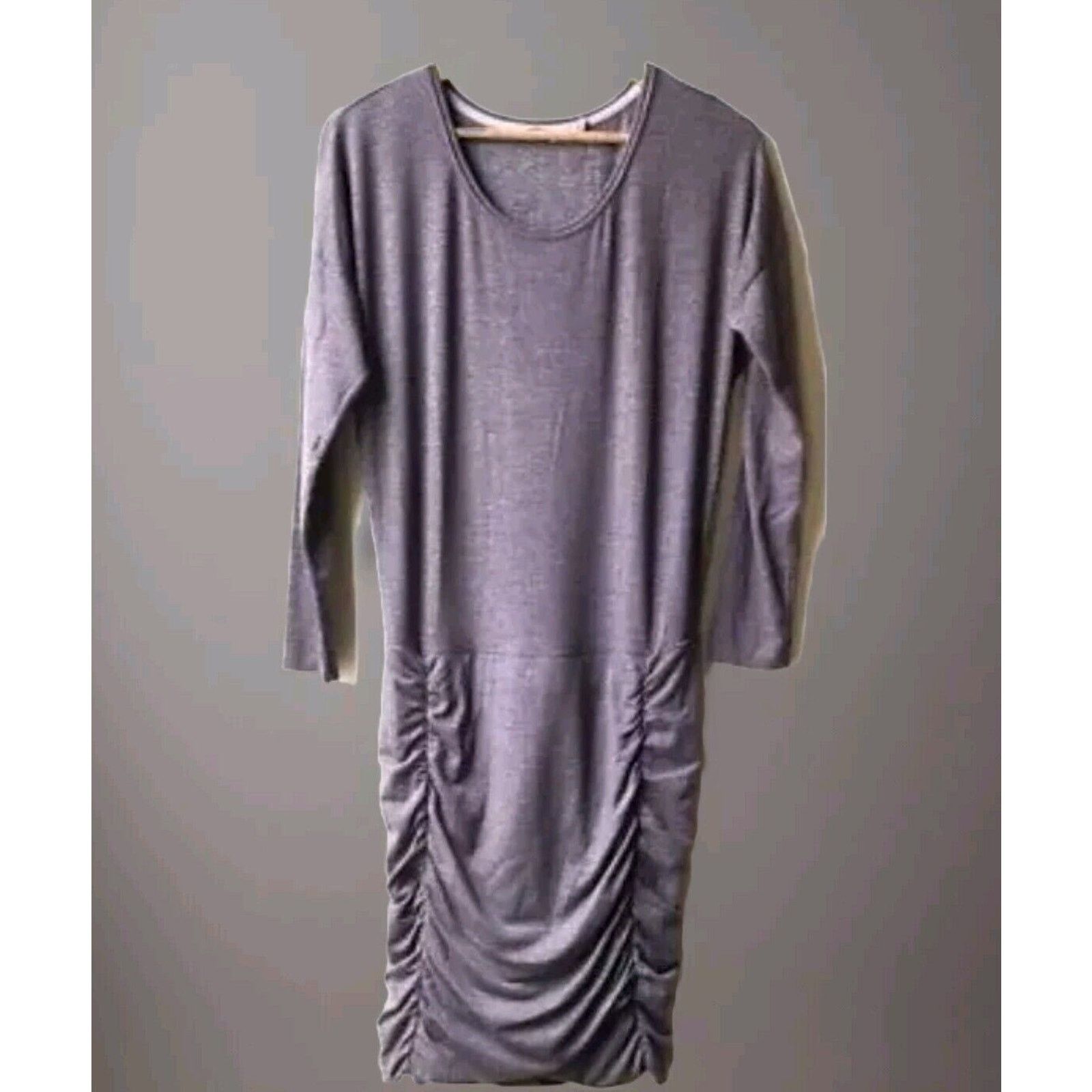 Athleta Athleta Carefree Ruched L/S Bodycon Athleisure Dress XS 2-4 Size XS / US 0-2 / IT 36-38 - 2 Thumbnail