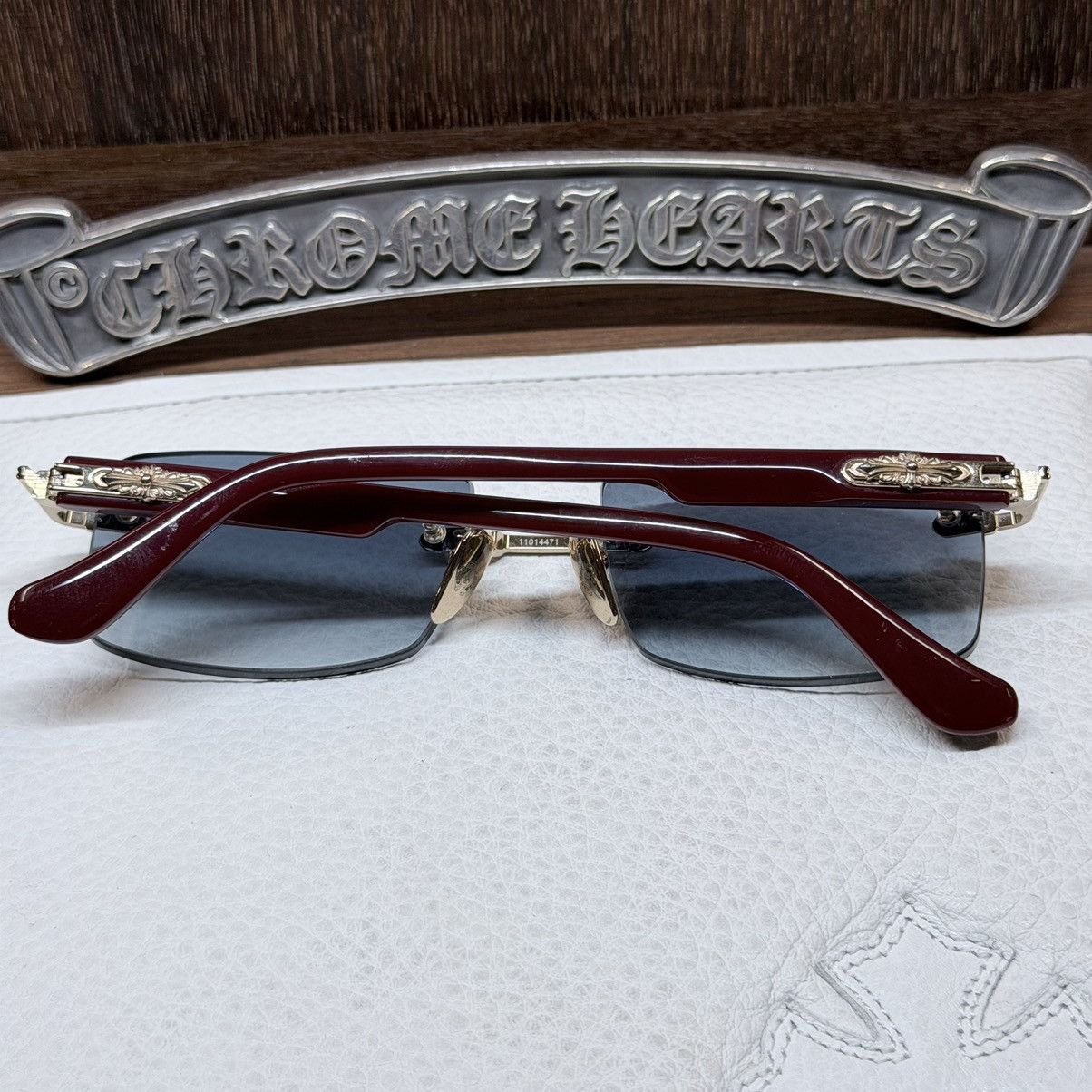 Chrome Hearts Chrome Hearts DEEP II Sunglasses Size ONE SIZE - 5 Thumbnail