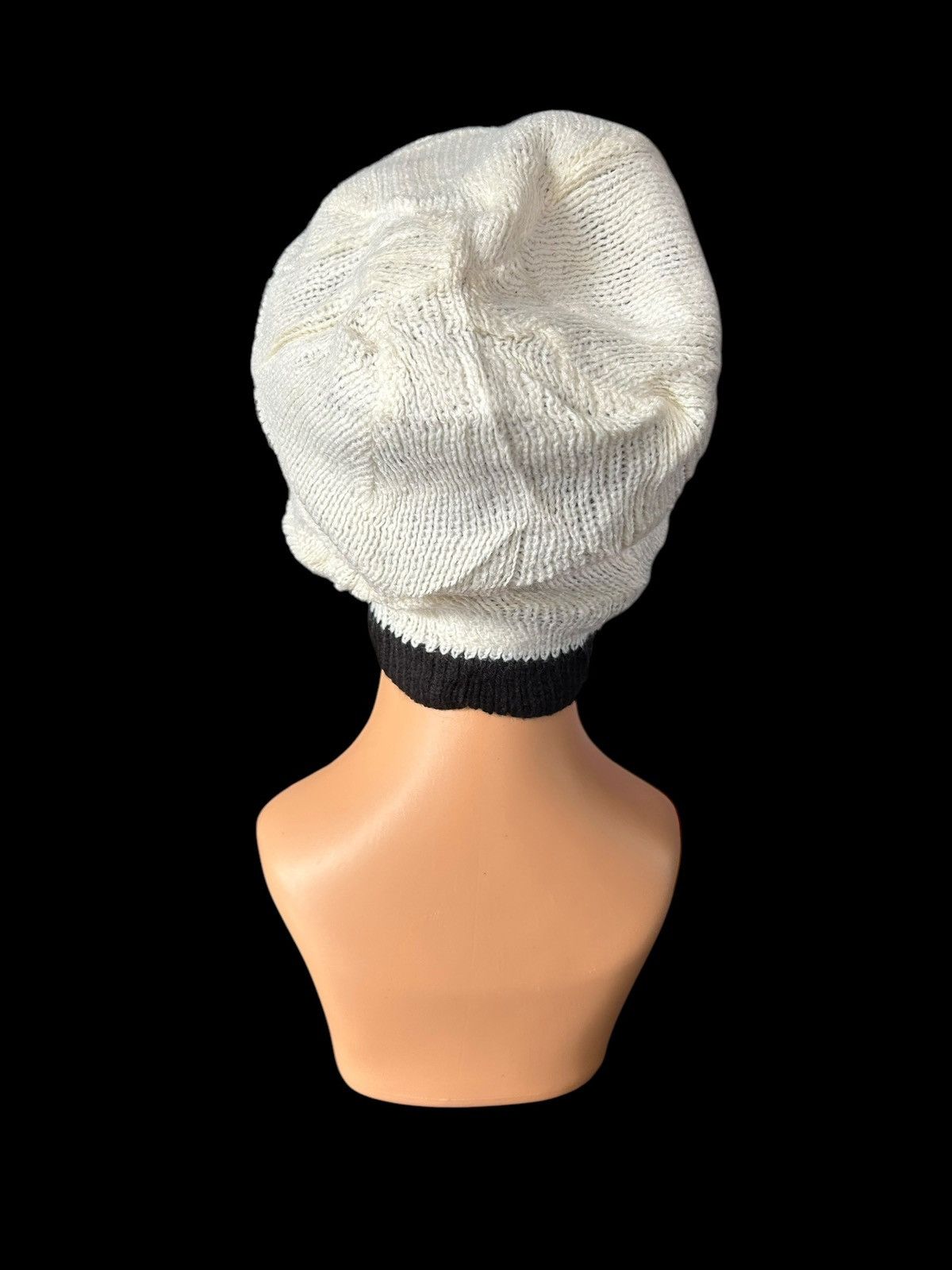 Japanese Brand × Kapital × Vintage Japanese Punk bondage Style knitted Big Beanie Hats Size ONE SIZE - 8 Thumbnail