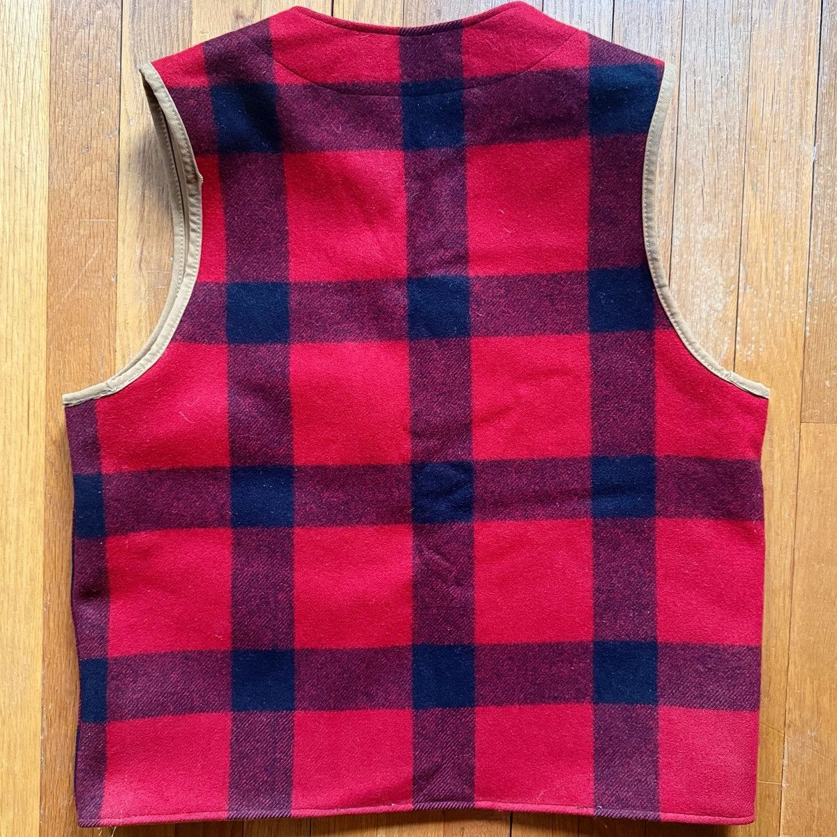 Filson Rare C.C. Filson Reversible Tin Cloth And Wool Cruiser Vest Size US M / EU 48-50 / 2 - 8 Thumbnail