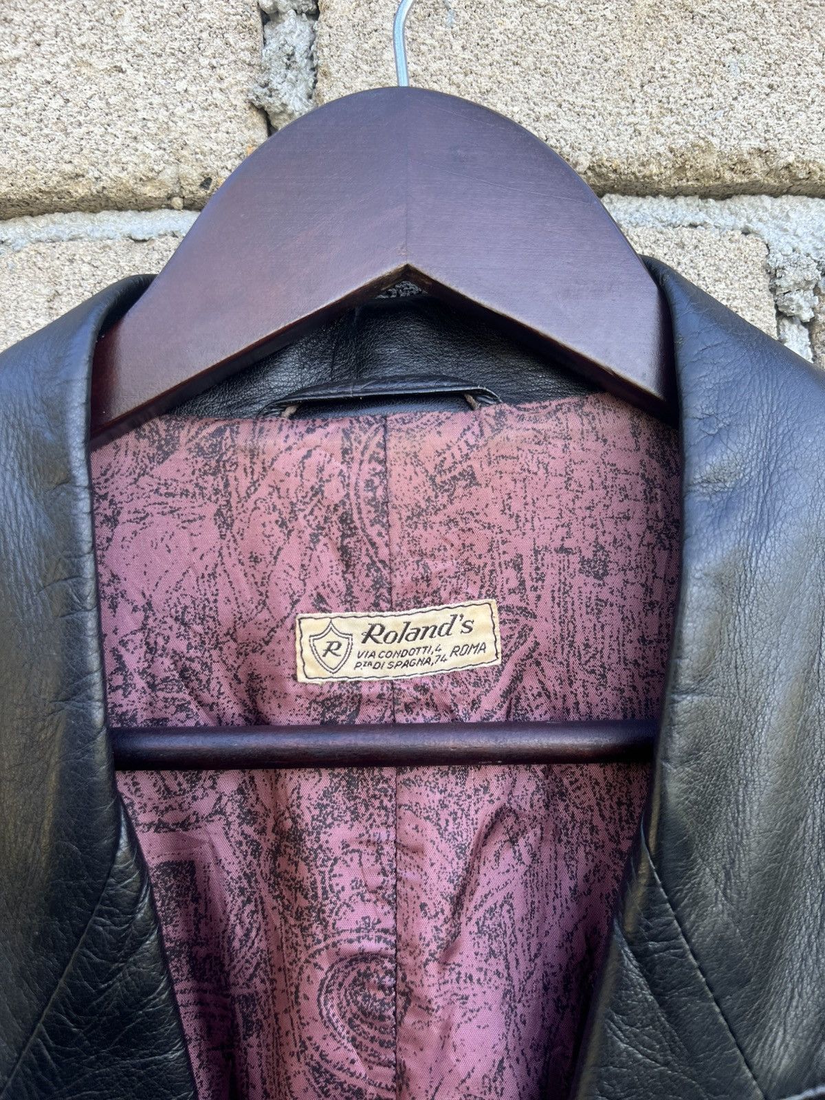 Vera Pelle Roland's Vera Pelle Jacket Made In Italy Size US S / EU 44-46 / 1 - 6 Thumbnail