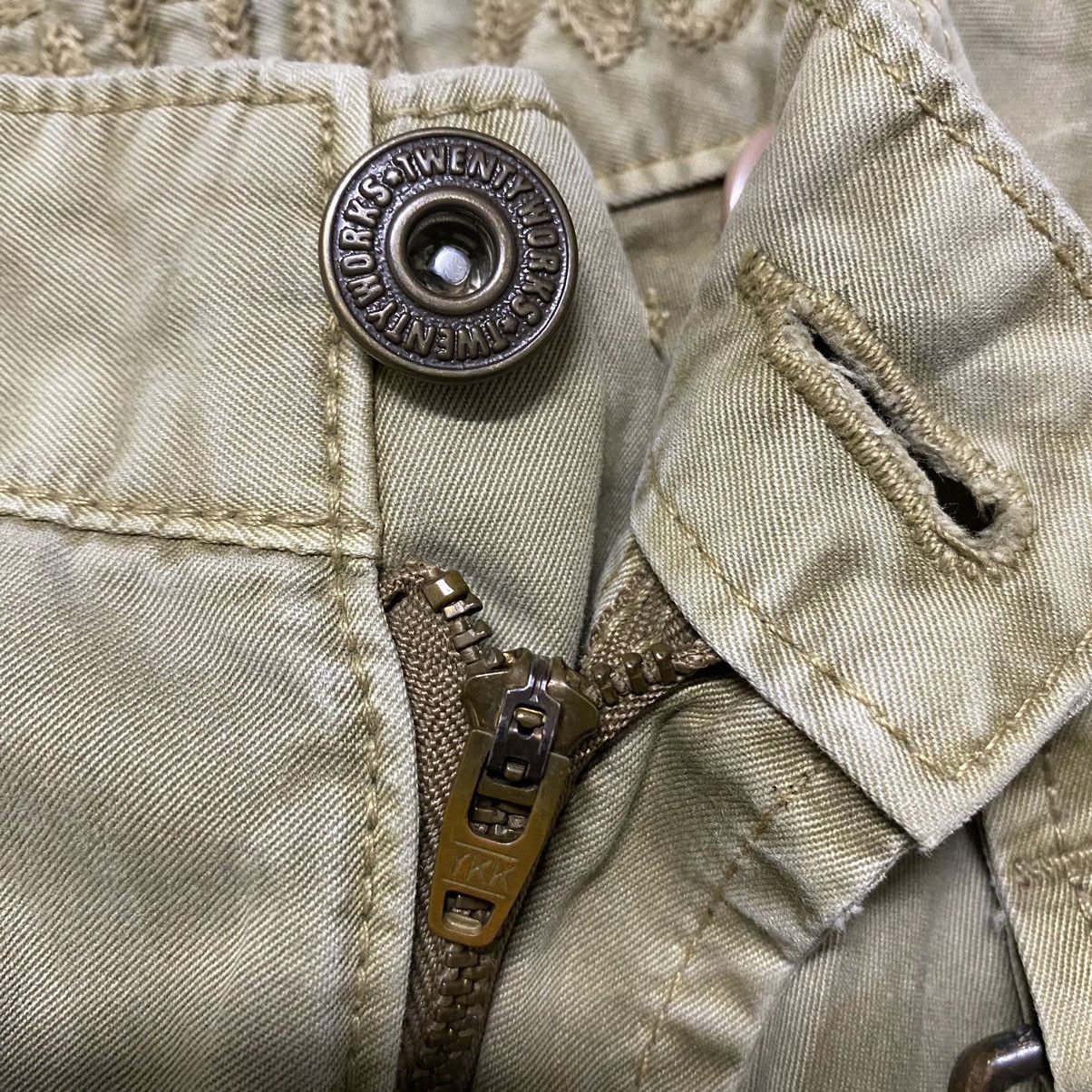 Japanese Brand TWENTY WORKS Multi Pocket Cargo Pants Size US 30 / EU 46 - 18 Thumbnail