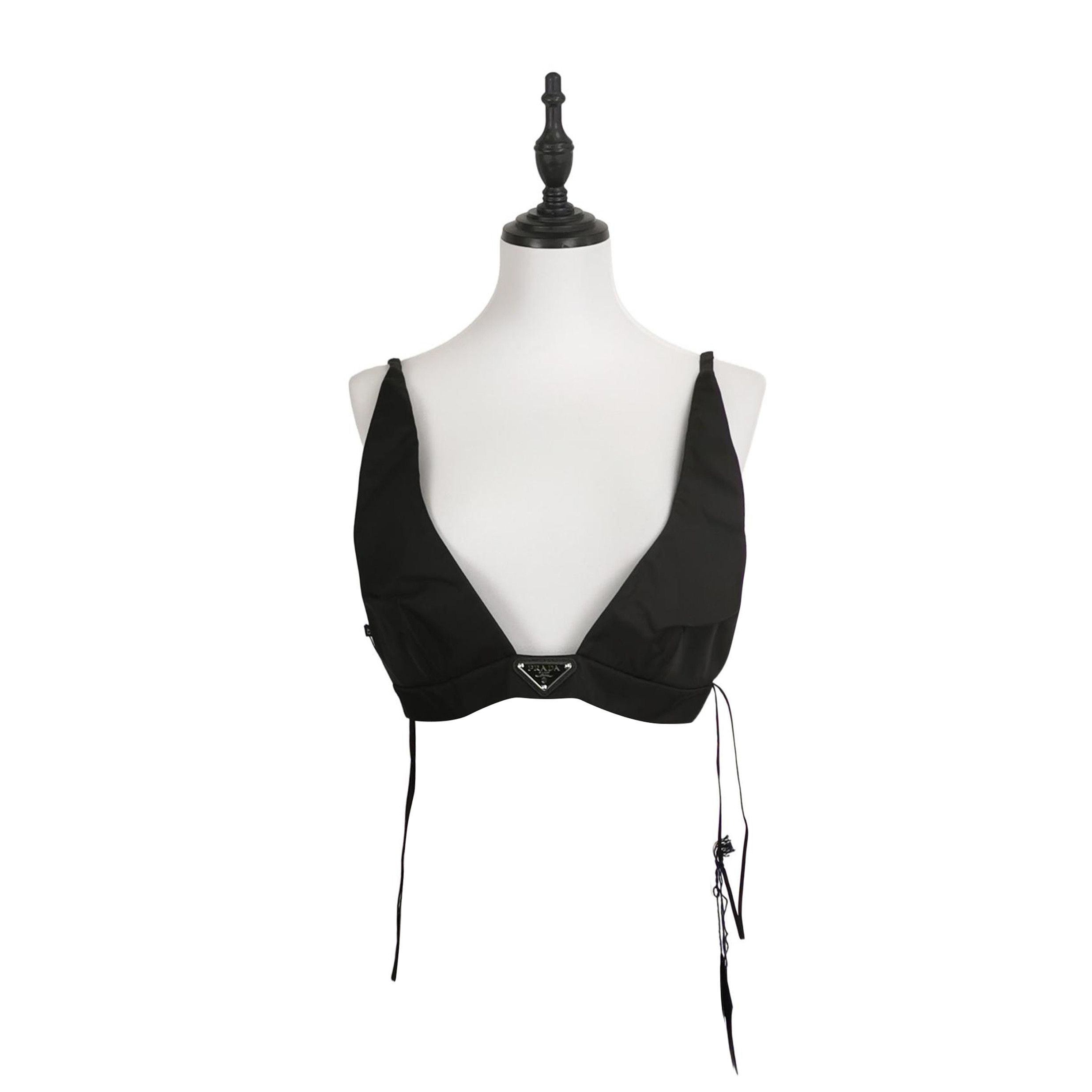 Prada Prada Black Triangle Logo Vest Size 42 0089 Size L / US 10 / IT 46 - 1 Thumbnail